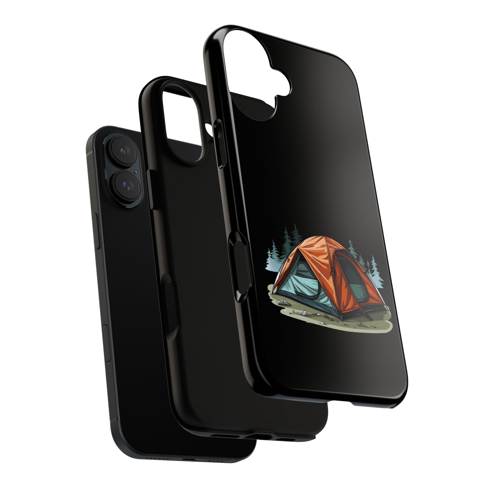 Camping Phone Case, Outdoor Adventure, Nature Lover Gift, Tough Cases, Hiking Accessory, Travel Gear, Camping Vibes