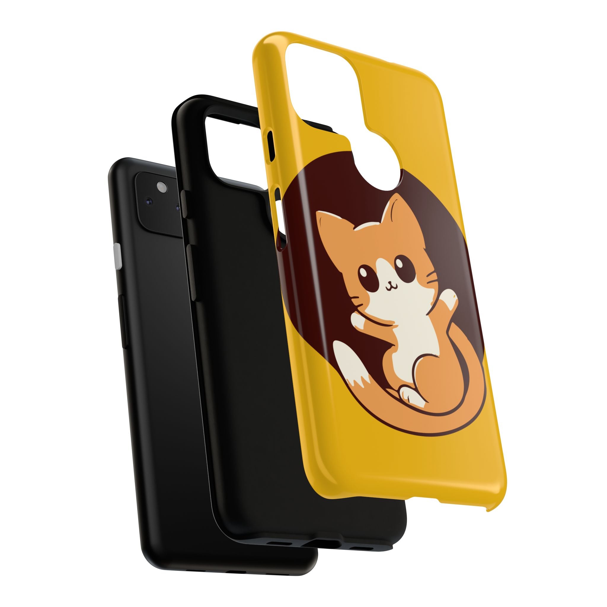 Cute Cat Phone Case | Tough Cases for Cat Lovers, Animal Design, Fun Gift, Unique Case, Durable Protection
