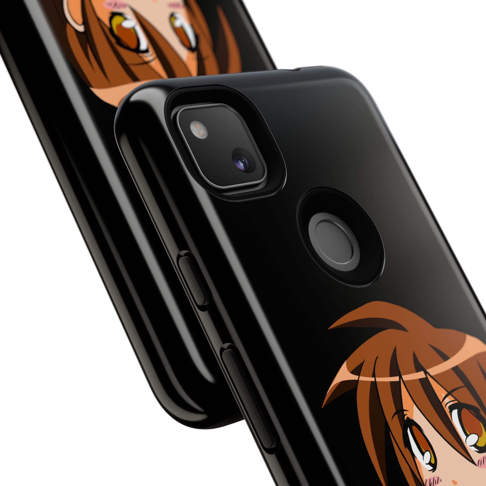 Anime Character Phone Case, Cute Phone Cover, Tough Cases for Teens, Customizable Gift, Geeky Accessories
