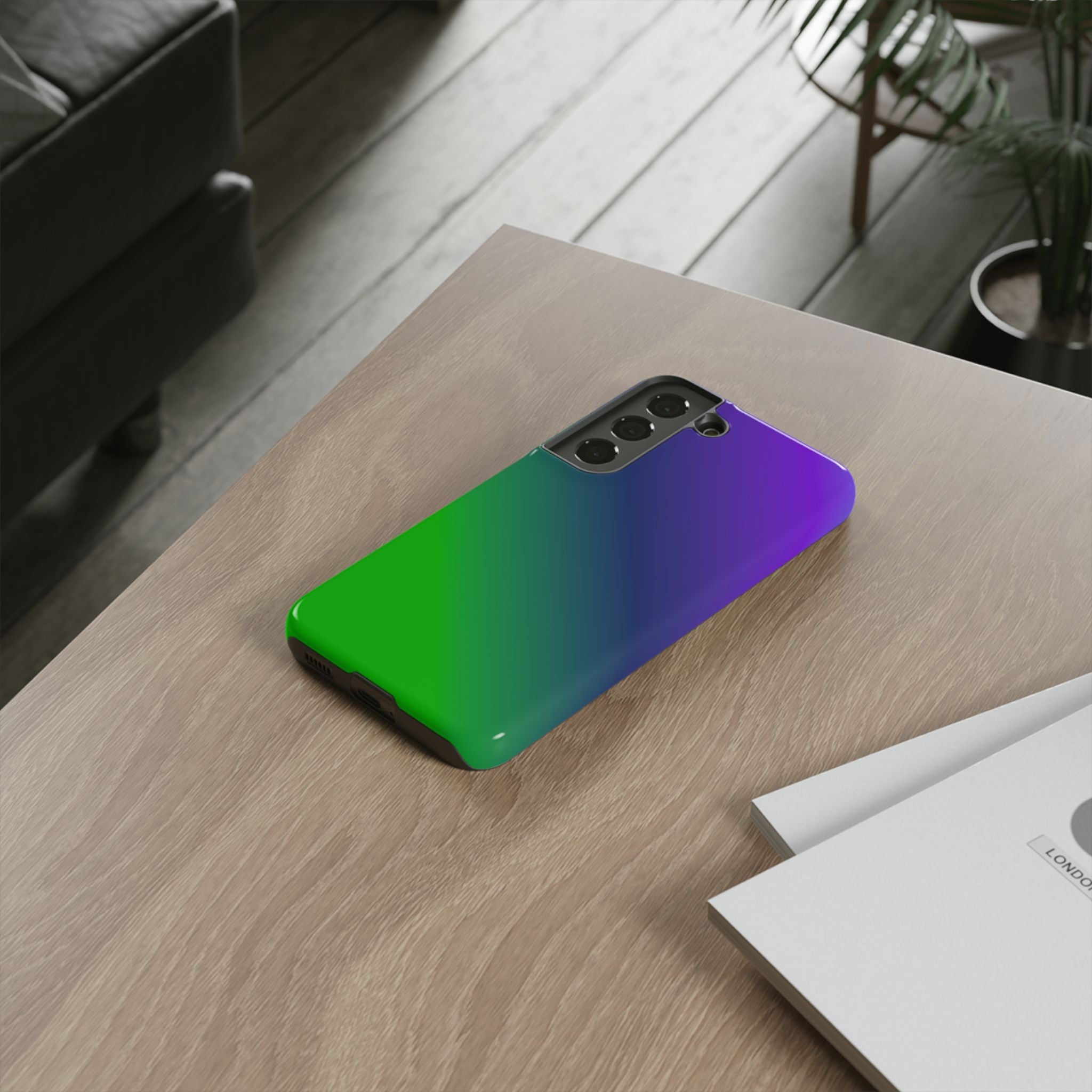 Gradient Phone Case - Stylish Tough Cases for Smartphone Protection, Colorful Phone Cover, Trendy Tech Accessory, Gift for Him/Her