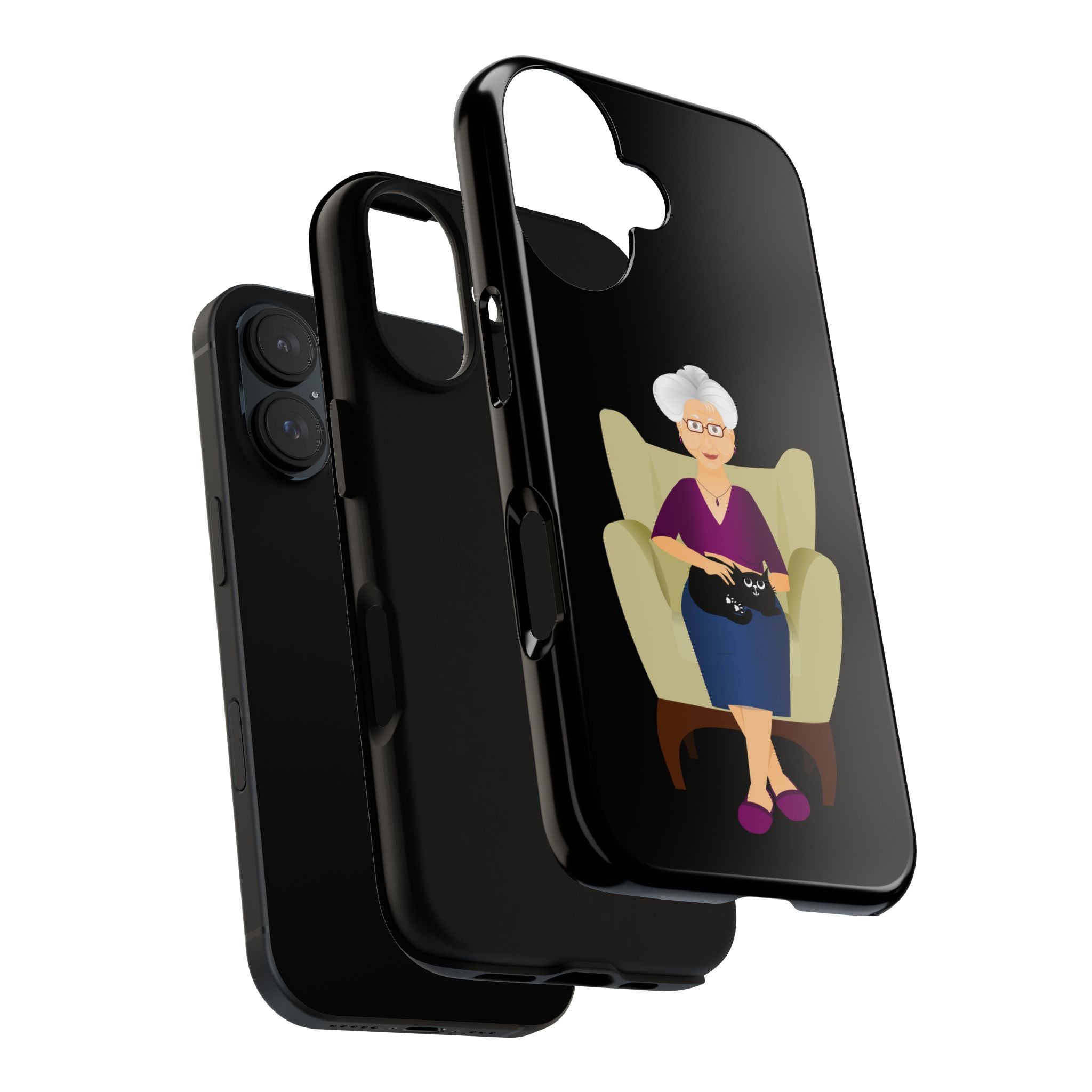 Grandma Phone Case, Tough Phone Cover for Grandparents, Durable Case for Seniors, Unique Gift for Grandmother, Personalized Tech Accessory