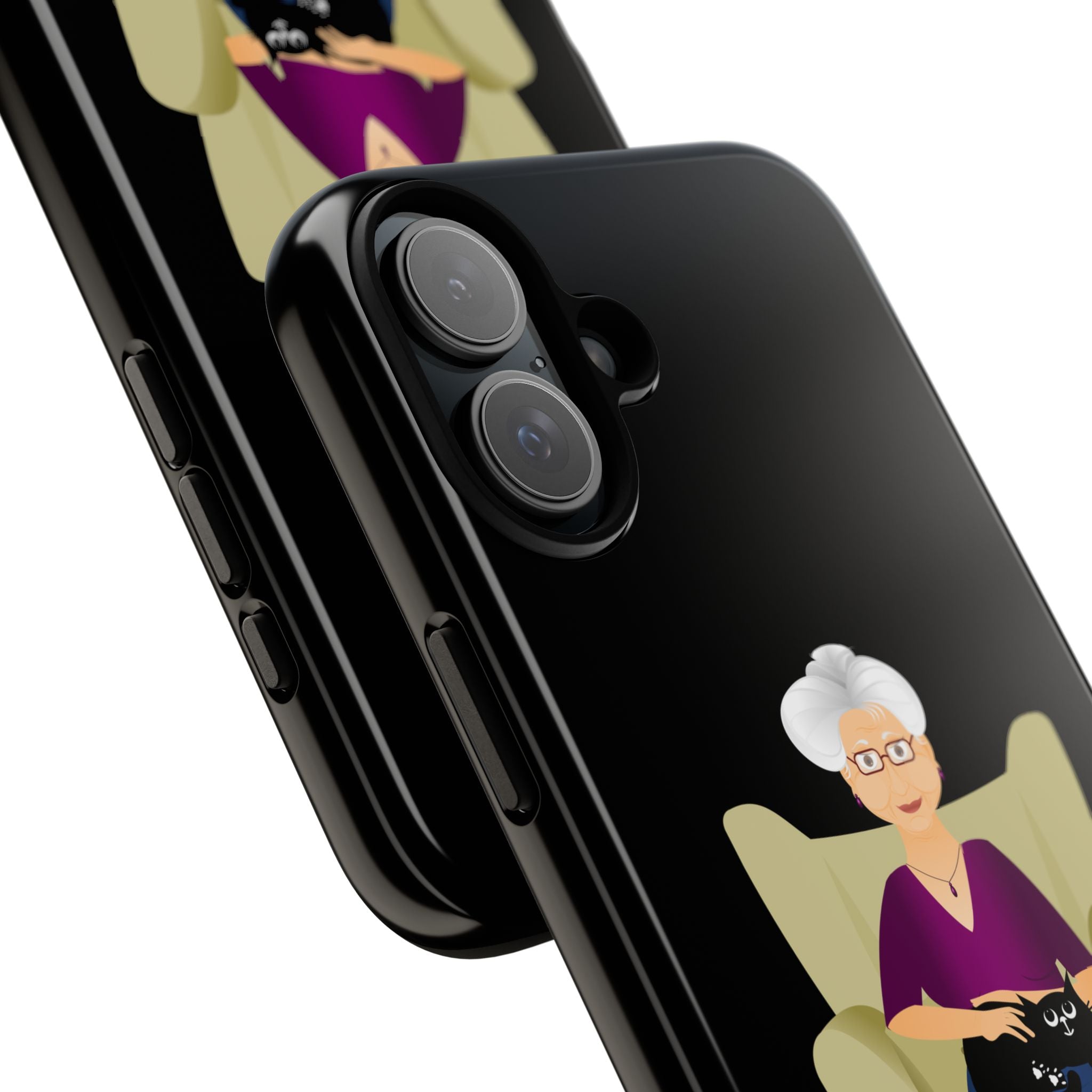 Grandma Phone Case, Tough Phone Cover for Grandparents, Durable Case for Seniors, Unique Gift for Grandmother, Personalized Tech Accessory