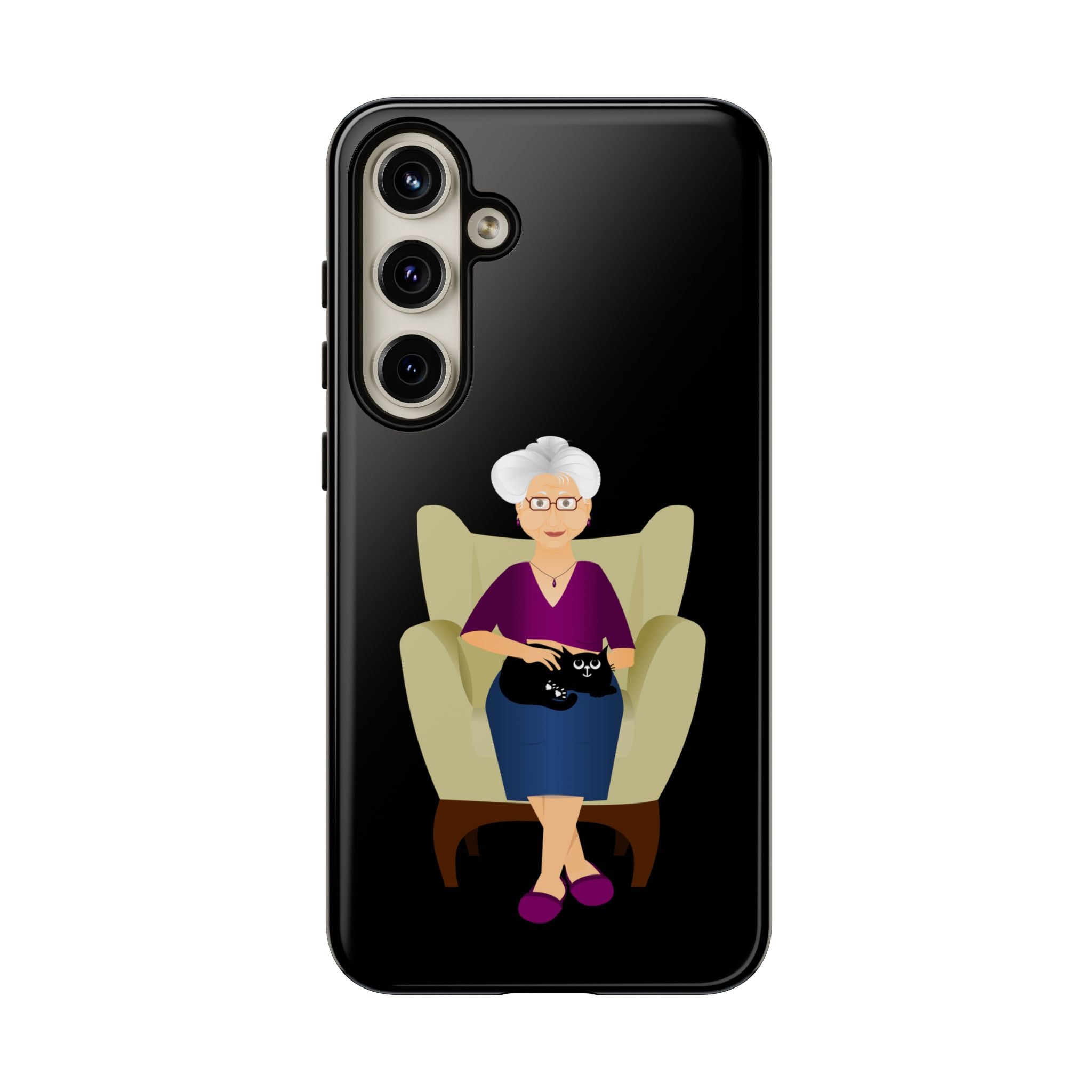 Grandma Phone Case, Tough Phone Cover for Grandparents, Durable Case for Seniors, Unique Gift for Grandmother, Personalized Tech Accessory