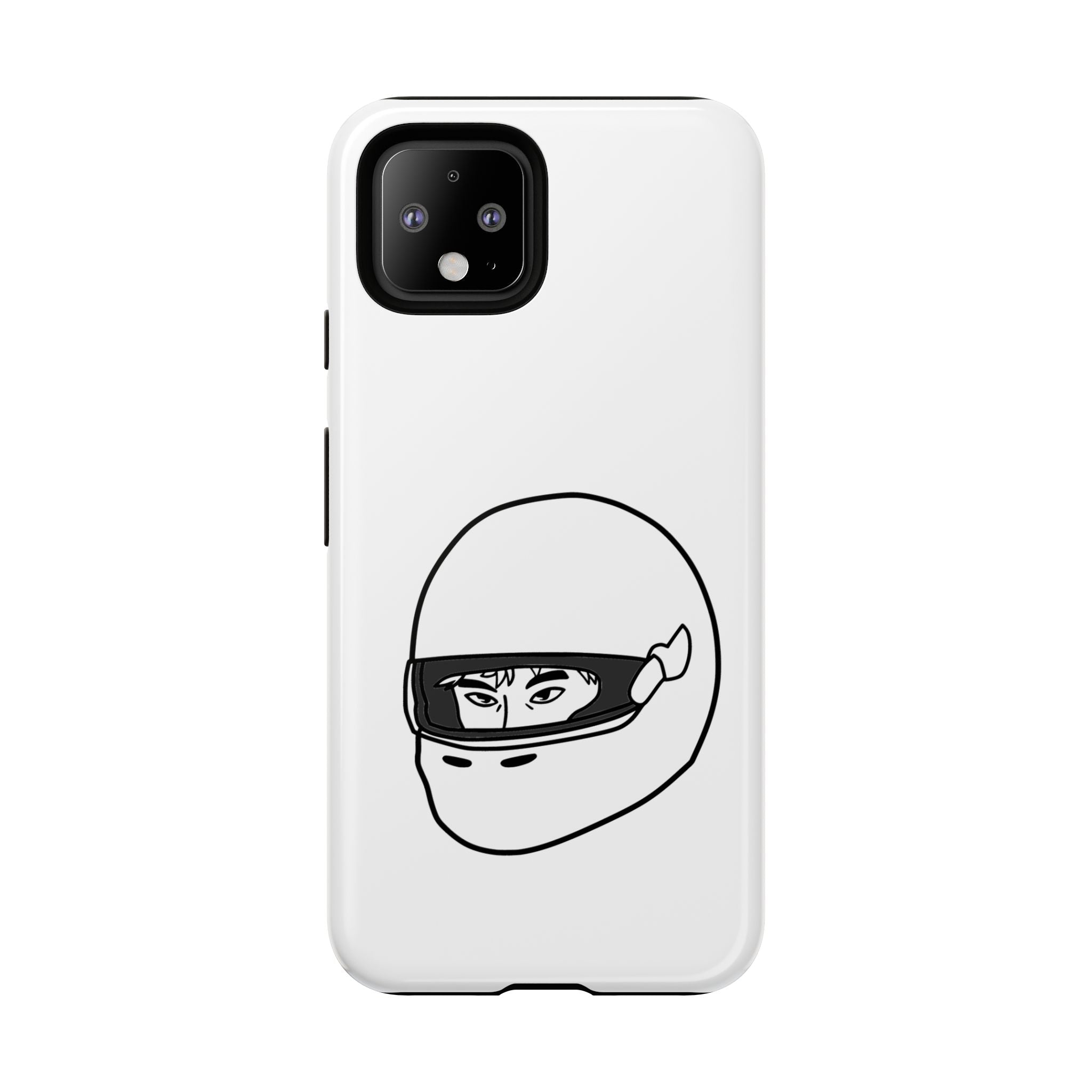 Stylish Phone Case with Racing Helmet Design | Tough Cases | Unique Gift, Motorcycle Enthusiast, Race Lover, Custom Accessory, Everyday Use