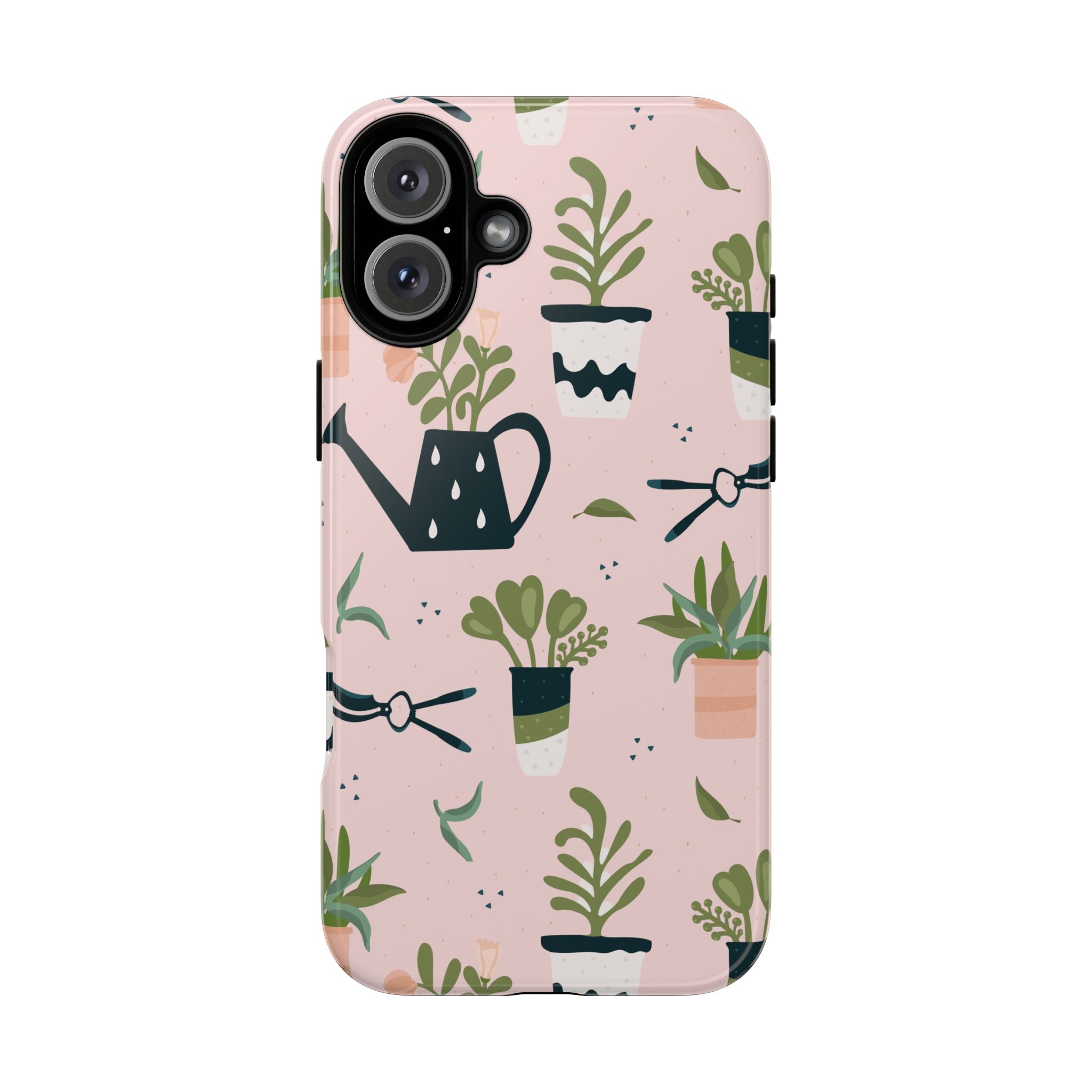 Floral Phone Case, Cute Plant Lover Case, Gift for Gardeners, Phone Cover, Green Thumb Accessories, Mother's Day Gift