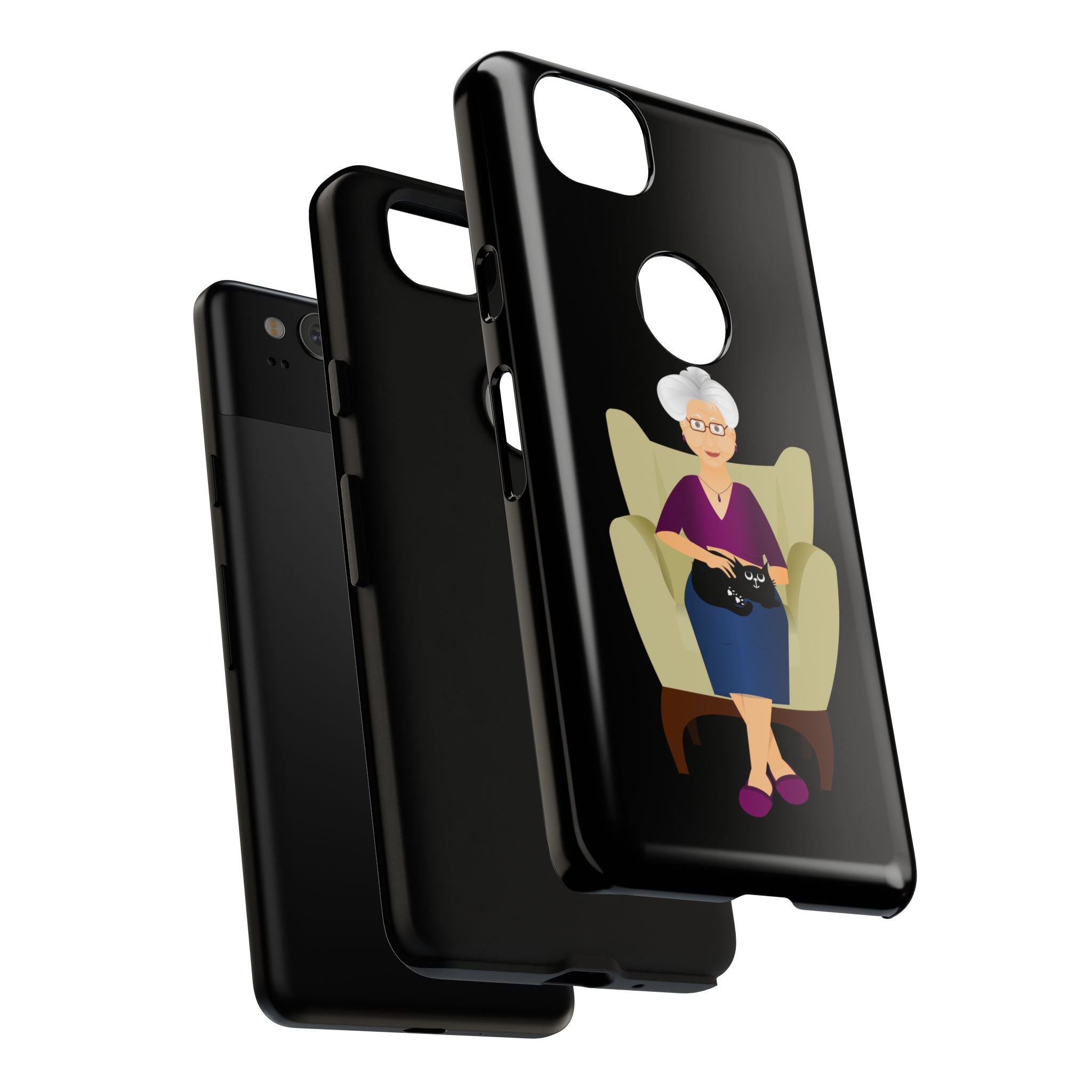 Grandma Phone Case, Tough Phone Cover for Grandparents, Durable Case for Seniors, Unique Gift for Grandmother, Personalized Tech Accessory