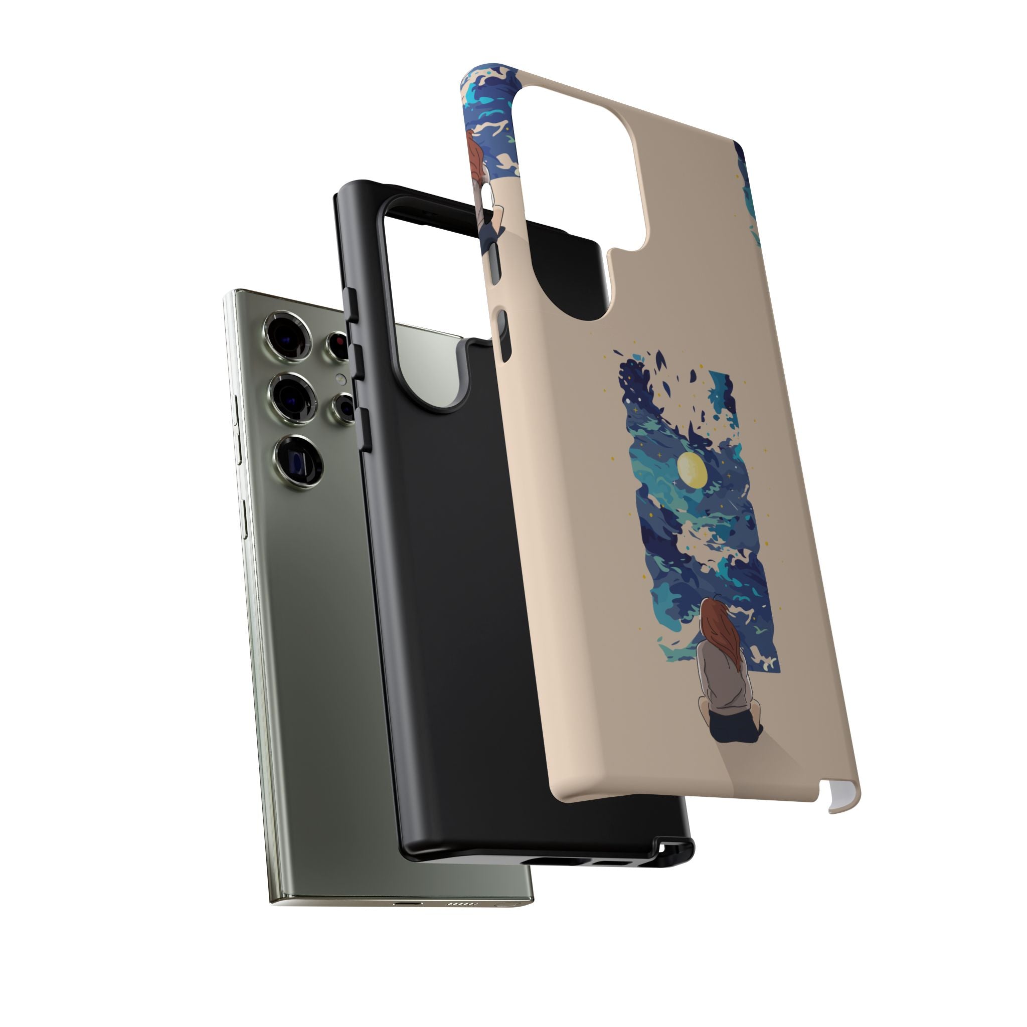 Artistic Phone Case – Expressive Protective Cover, Unique Gift for Her, Birthday Present, Eco-Friendly Mobile Accessory, Smartphone Case