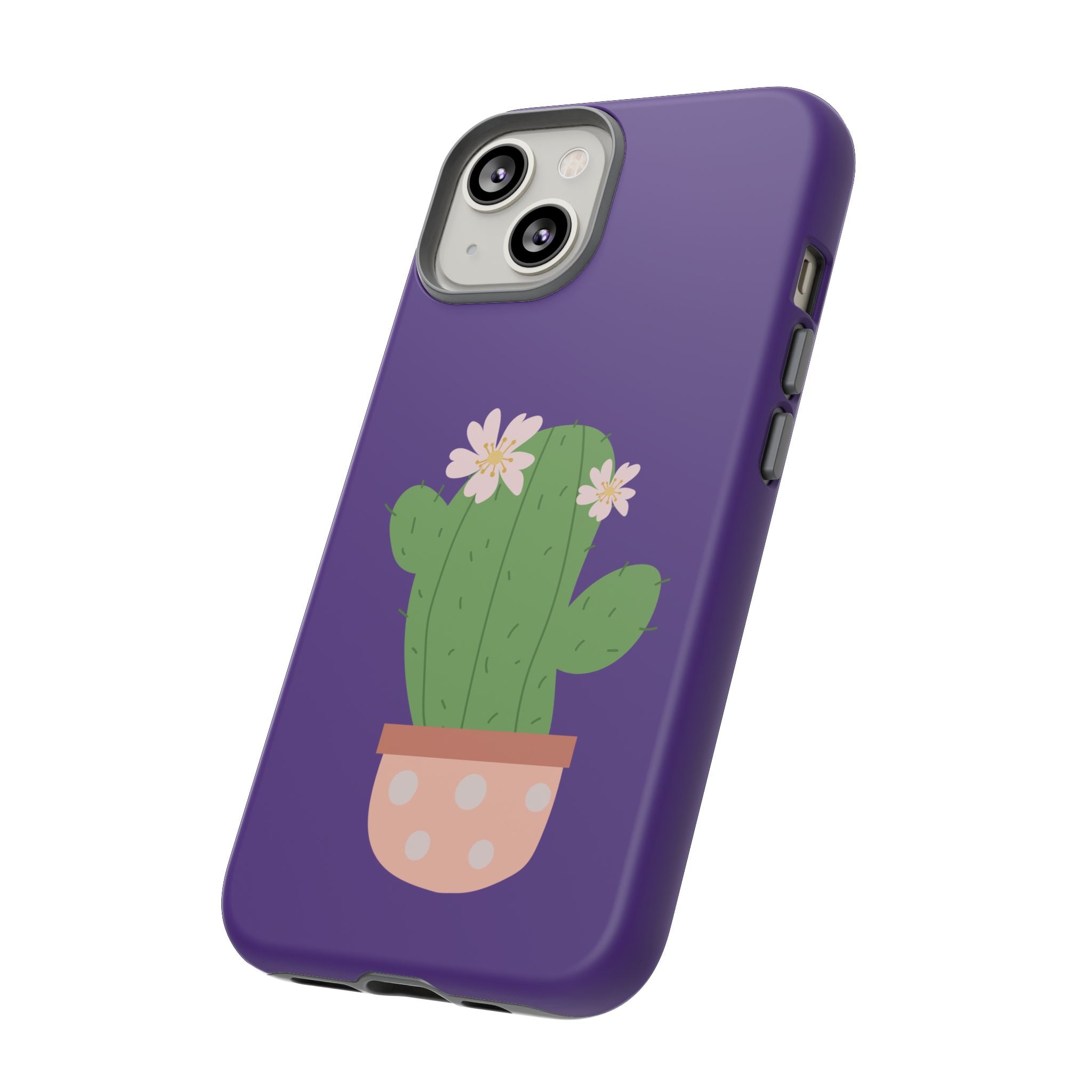 Cactus Phone Case, Tough Cases, Cute Floral, Trending Design, Unique Gift, Phone Accessories, Summer Vibe, Nature Lover