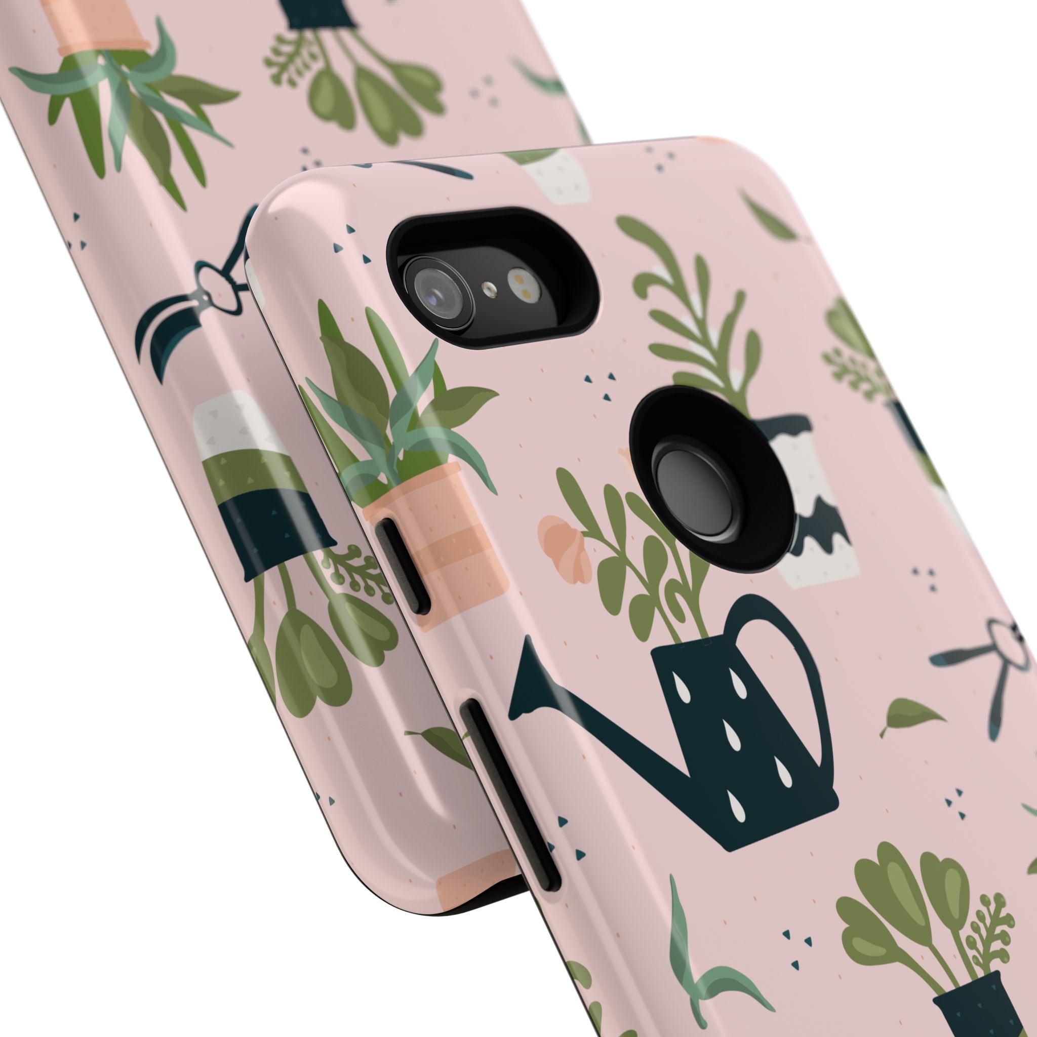 Floral Phone Case, Cute Plant Lover Case, Gift for Gardeners, Phone Cover, Green Thumb Accessories, Mother's Day Gift