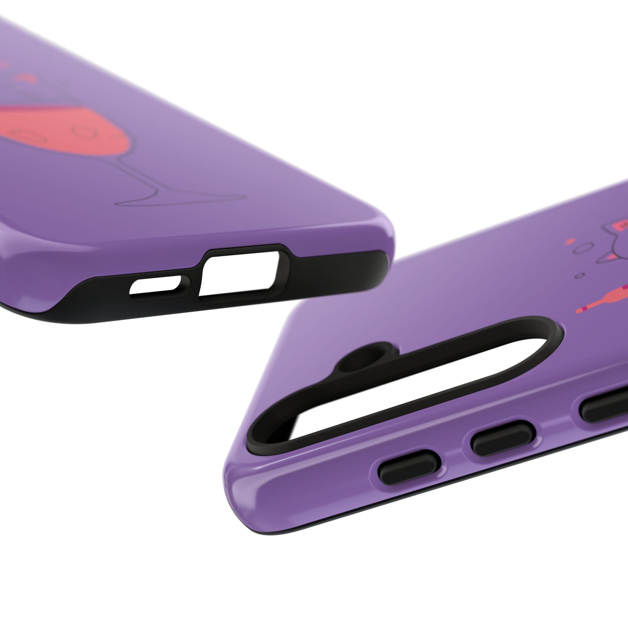Cute Cat Phone Case, Fun Gift for Cat Lovers, Colorful Phone Cover, Pet Lover Accessory, Unique Cat Themed Case