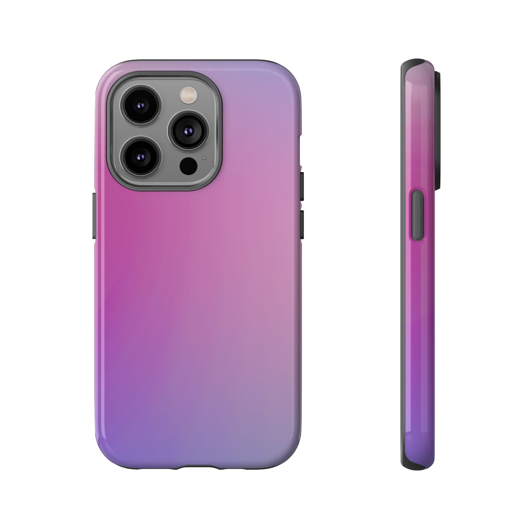 Stylish Phone Case, Tough Phone Cover, Gradient Phone Protector, Customizable Phone Shell, Durable Phone Accessory