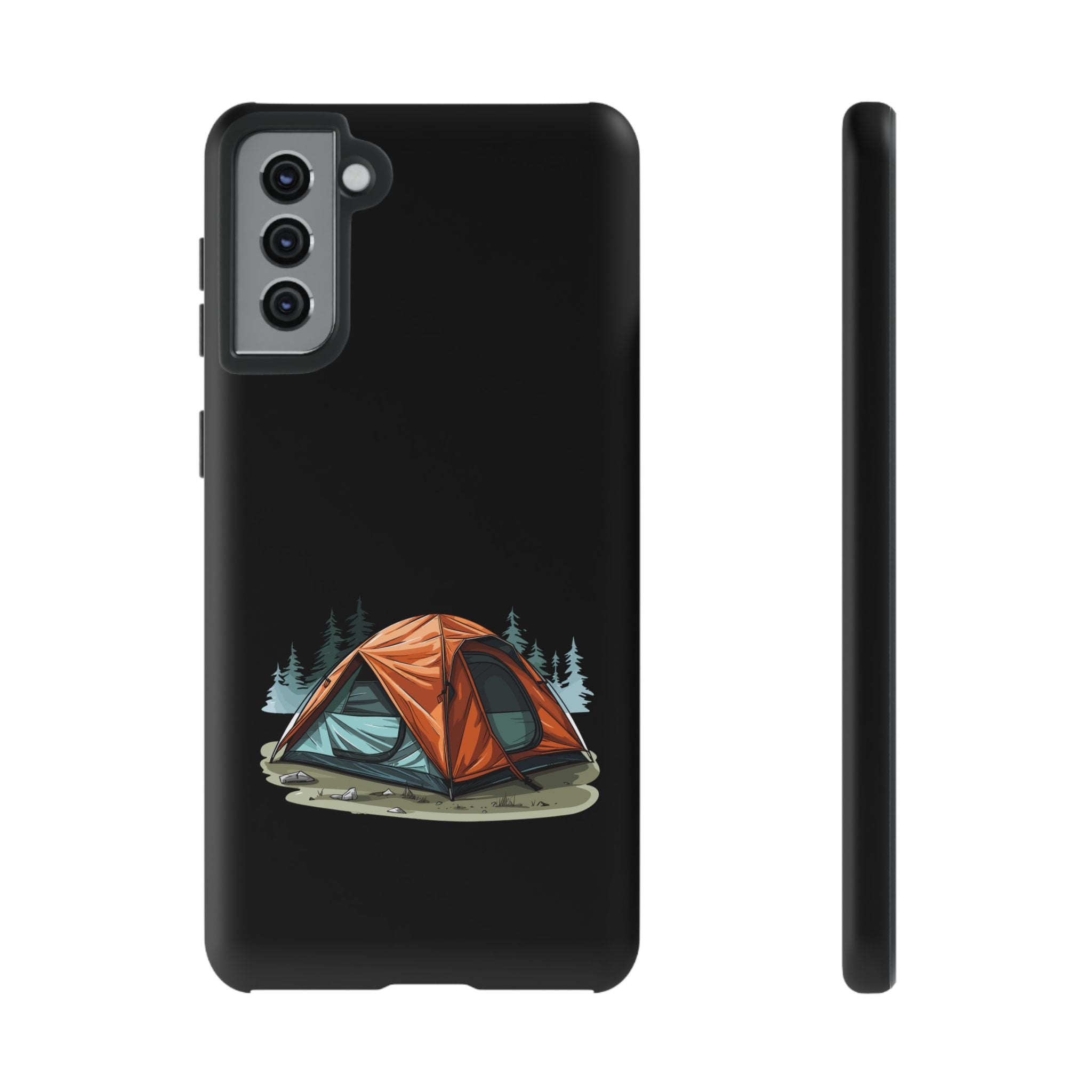 Camping Phone Case, Outdoor Adventure, Nature Lover Gift, Tough Cases, Hiking Accessory, Travel Gear, Camping Vibes