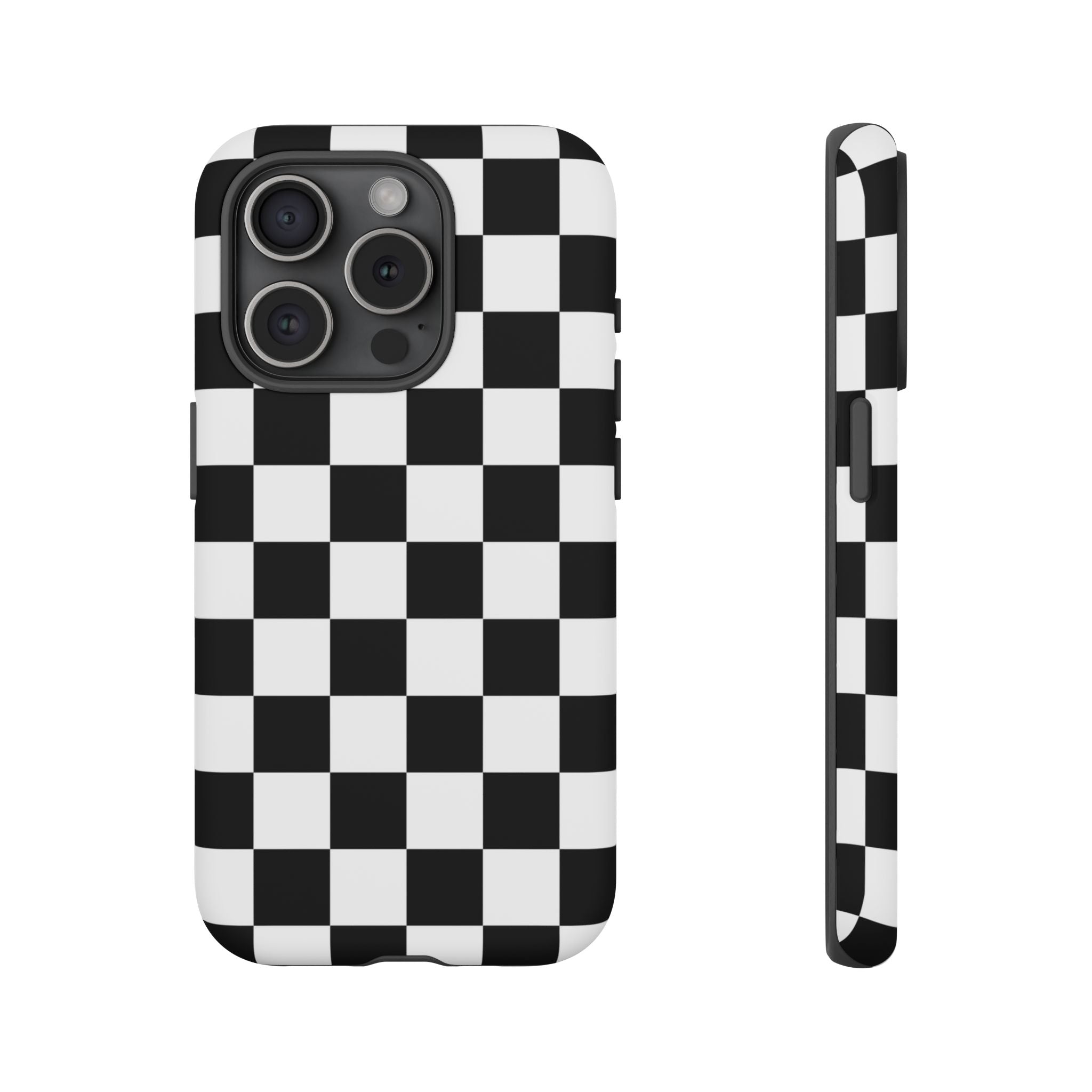 Stylish Checkered Phone Case | Trendy Protective Cover for iPhone, Gift for Teens, Fashion Accessory, Unique Design for All Occasions