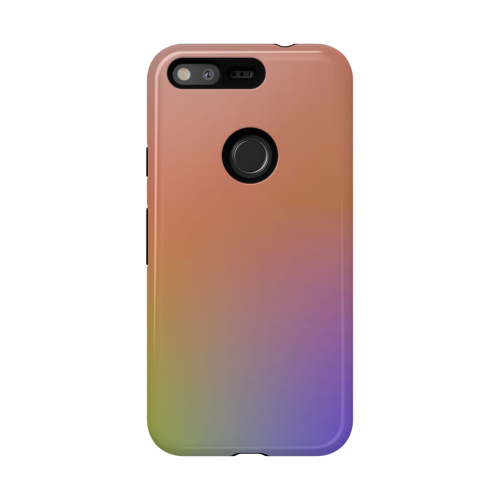 Colorful Gradient Phone Case, Tough Cases for iPhone, Customizable Phone Cover, Trendy Tech Accessory, Gift for Tech Lovers
