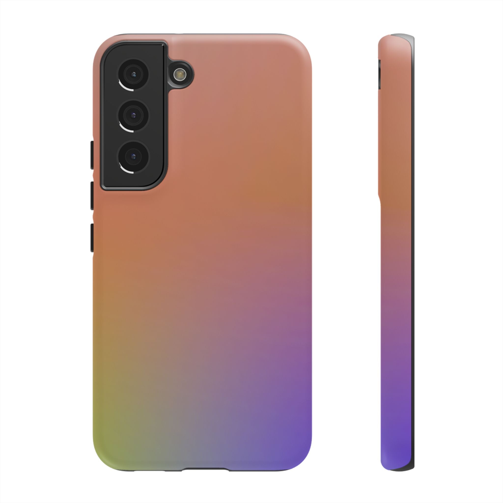 Colorful Gradient Phone Case, Tough Cases for iPhone, Customizable Phone Cover, Trendy Tech Accessory, Gift for Tech Lovers