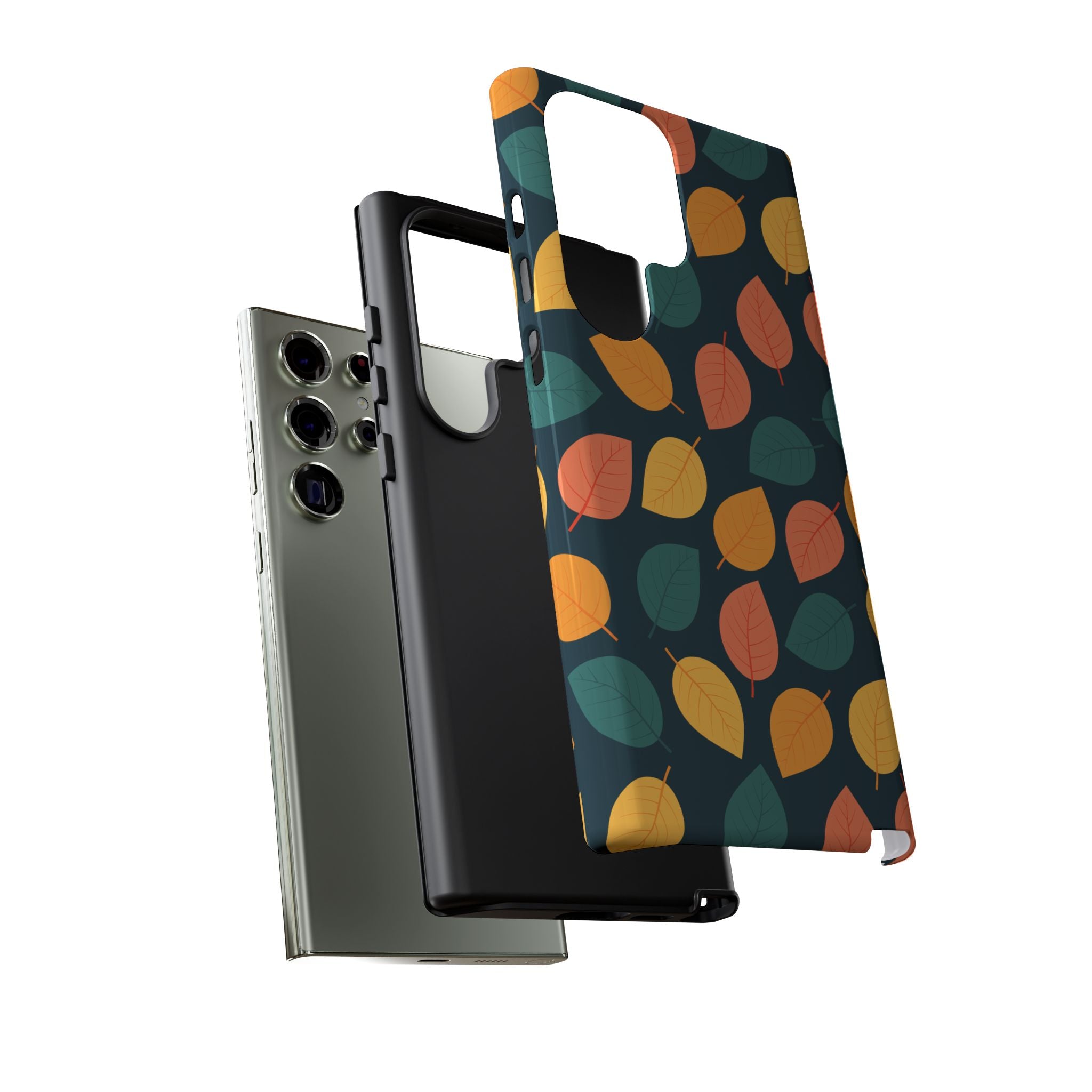 Autumn Leaves Phone Case - Protective Cell Phone Cover, Fall Aesthetic, Nature Lover Gift, Seasonal Accessories, Eco-Friendly Case