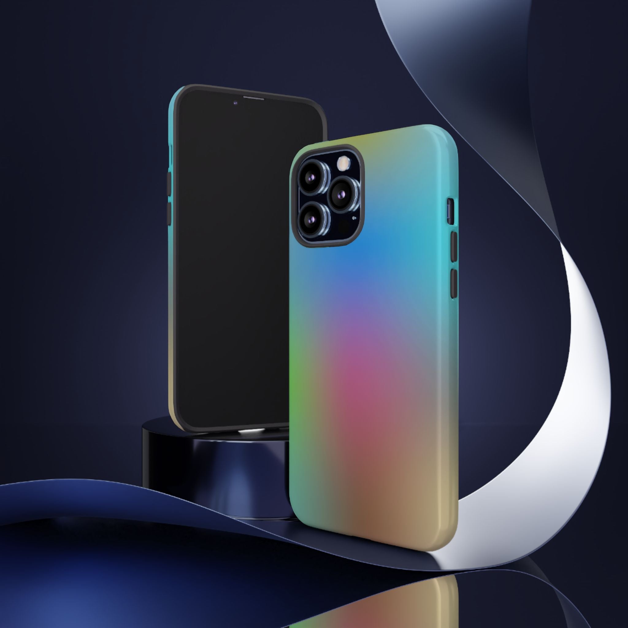 Colorful Mobile Phone Case, Unique Phone Cover, Stylish Phone Protector, Gift for Tech Lovers, Trendy Accessory