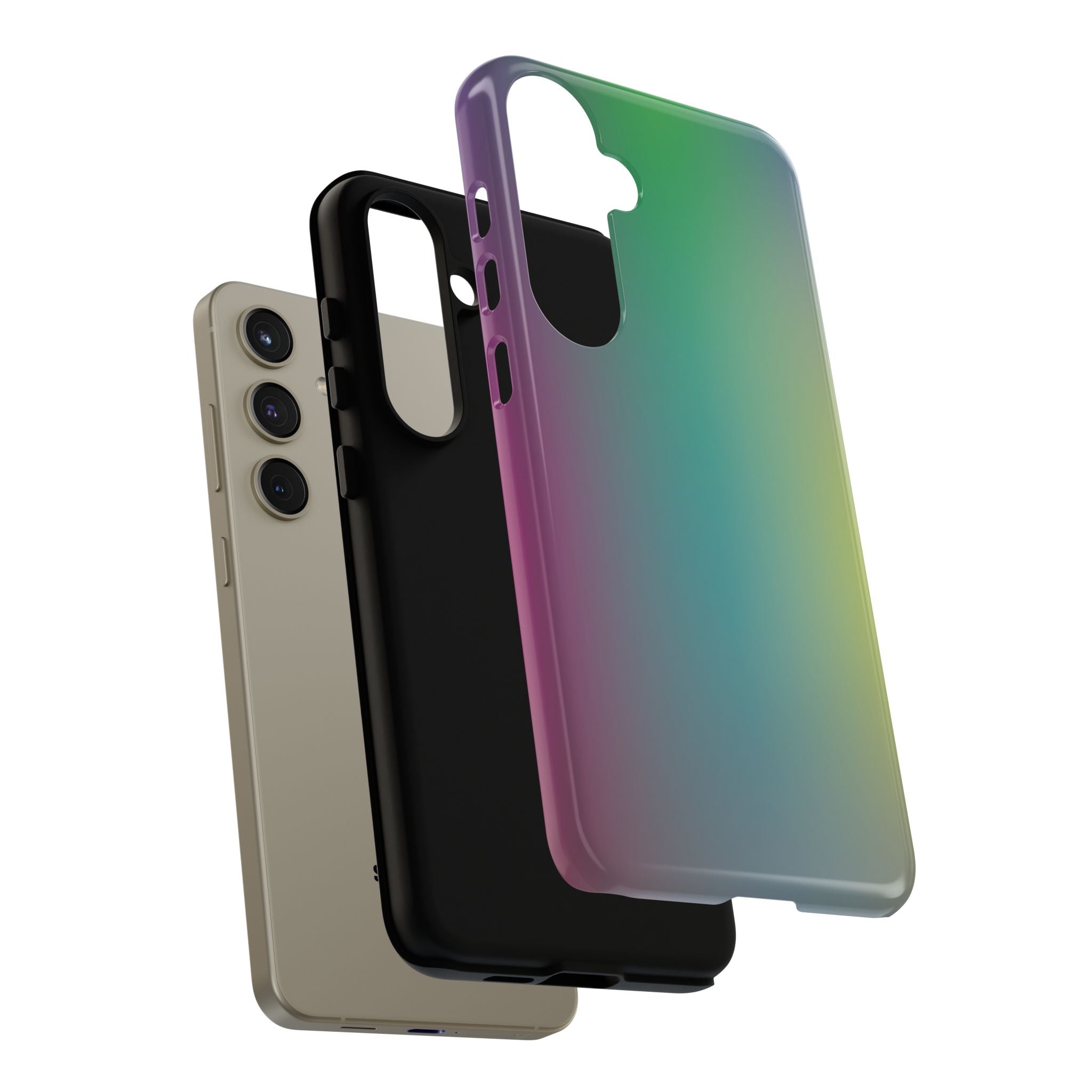 Gradient Phone Case, Tough Cases, Stylish Phone Protector, Unique Phone Cover, Gift for Tech Lovers, Colorful Phone Accessory