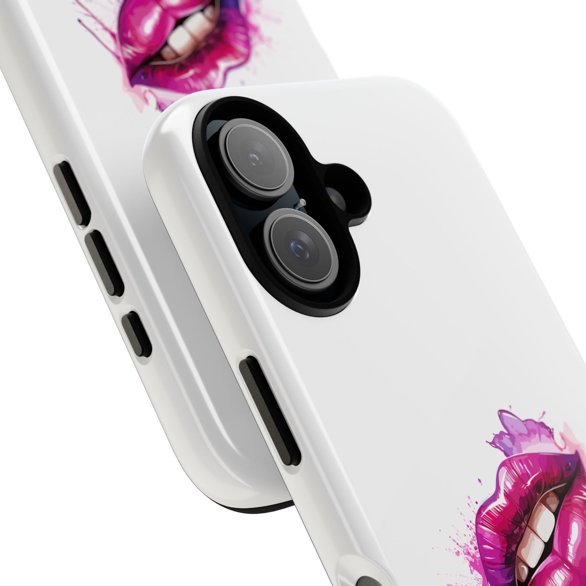 Lips Phone Case - Tough Cases, Trendy Tech Accessories, Gift for Her, Phone Protector, Fun Pop Art Style