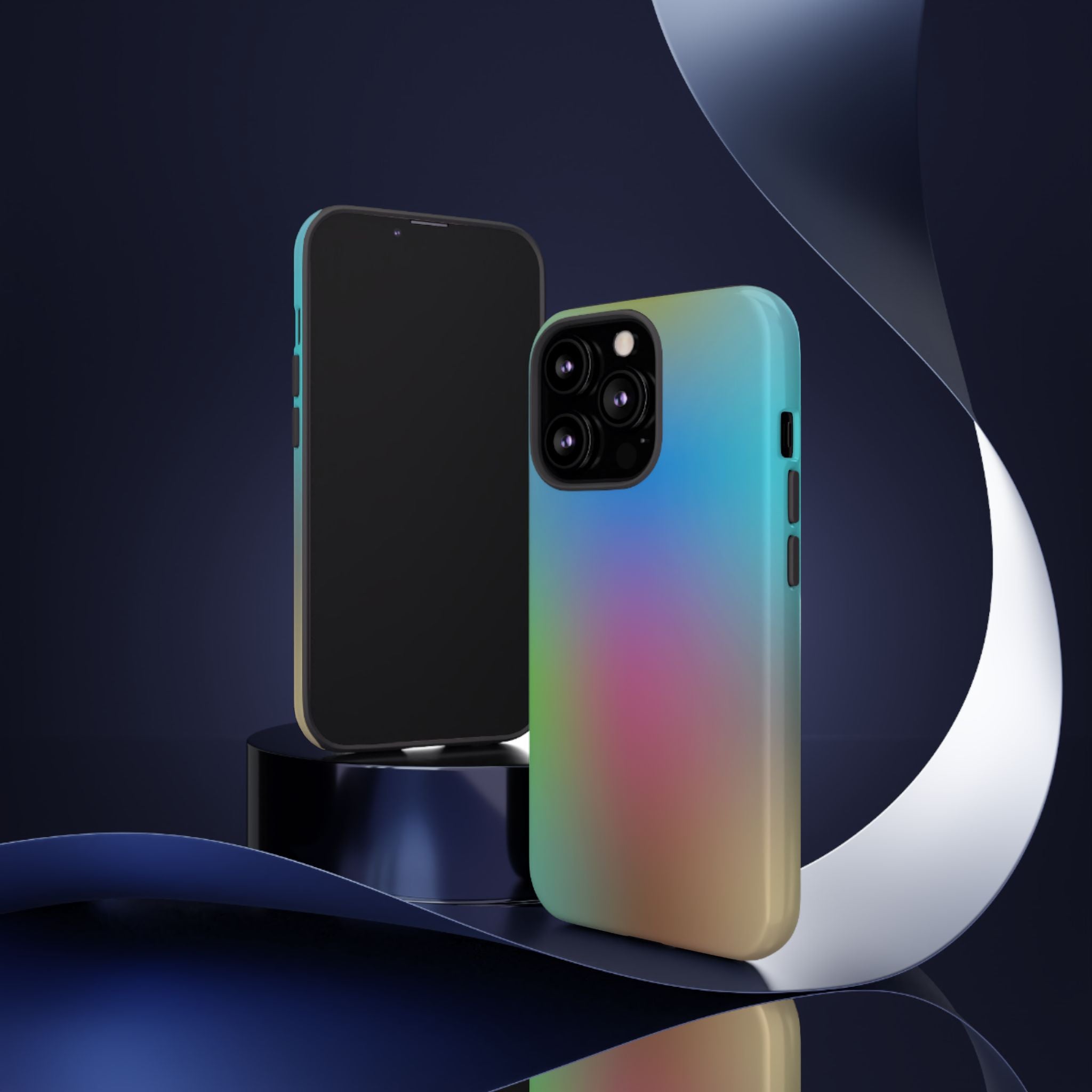 Colorful Mobile Phone Case, Unique Phone Cover, Stylish Phone Protector, Gift for Tech Lovers, Trendy Accessory