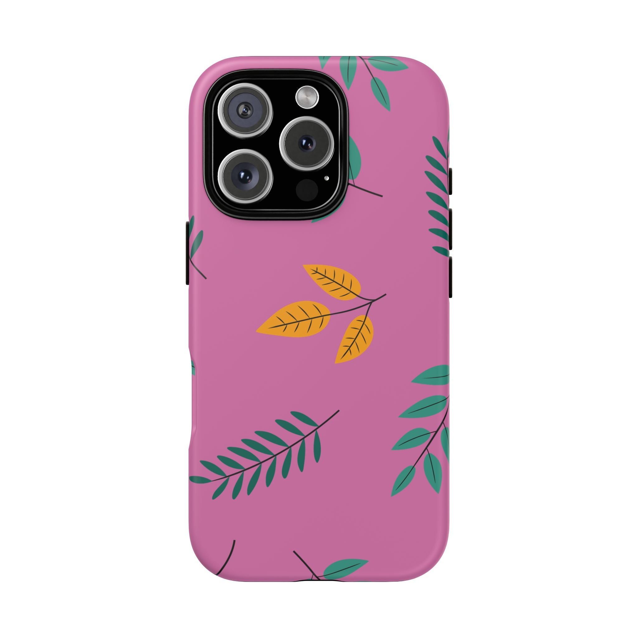 Feminine Floral Phone Case, Tough Cases for iPhone, Nature-Themed Tech Accessory, Cute Gift for Her, Botanical Design, Spring Decor