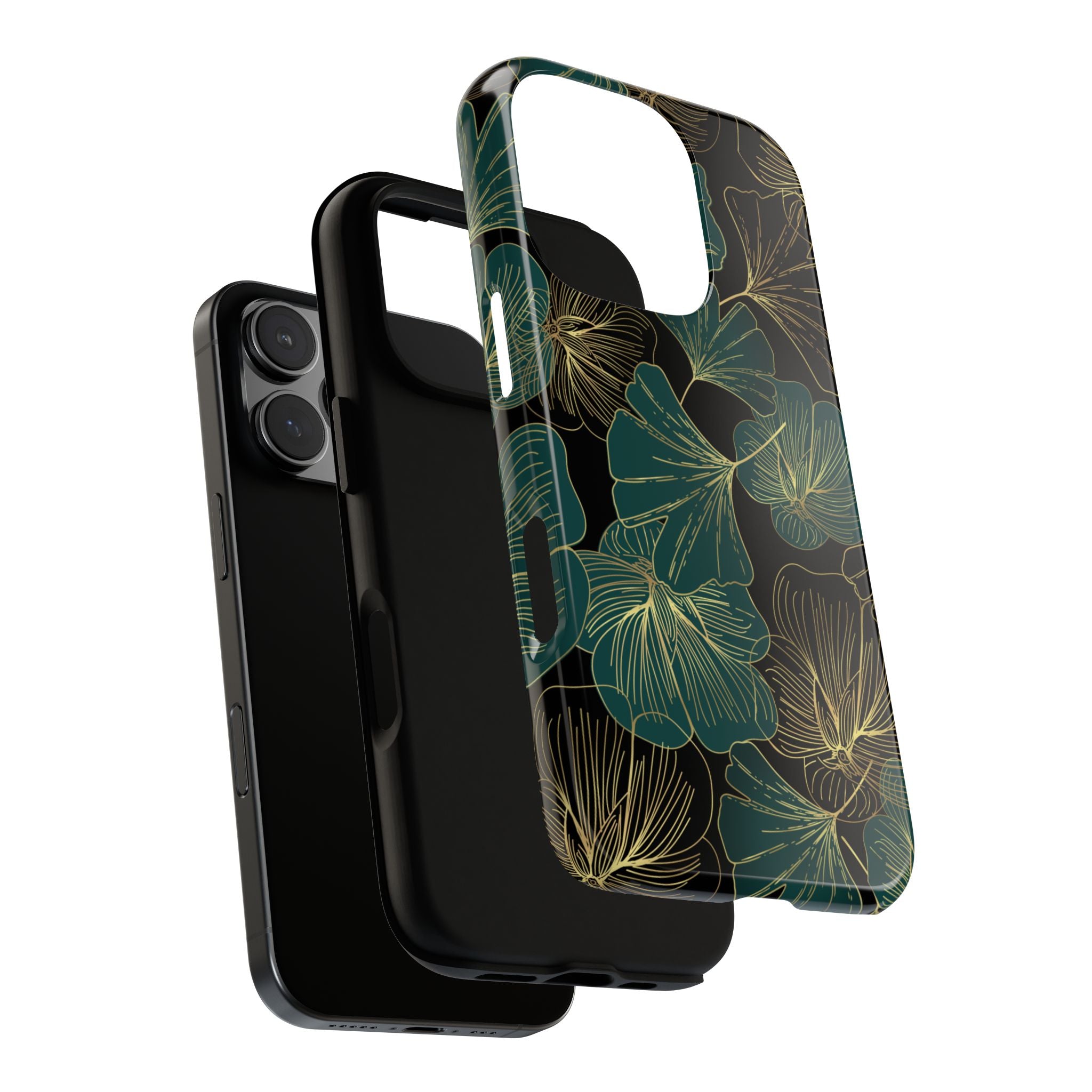 Floral Phone Case - Tough Cases, Protective Cover, Stylish Accessory, Gift for Her, Nature-Inspired Design