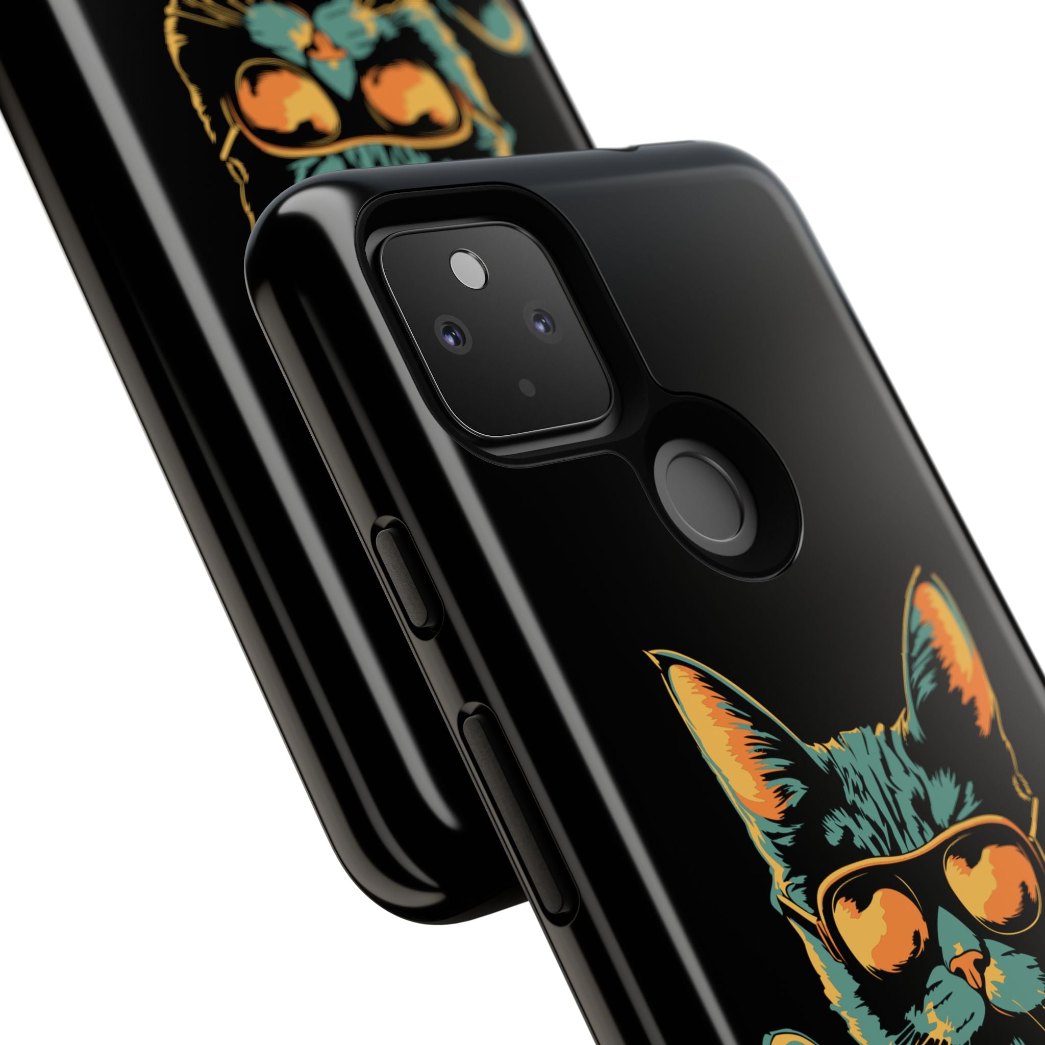 Cool Cat Phone Case, Stylish Phone Cover, Pet Lover Gift, Cute Cat Design, Fun Cat Accessories