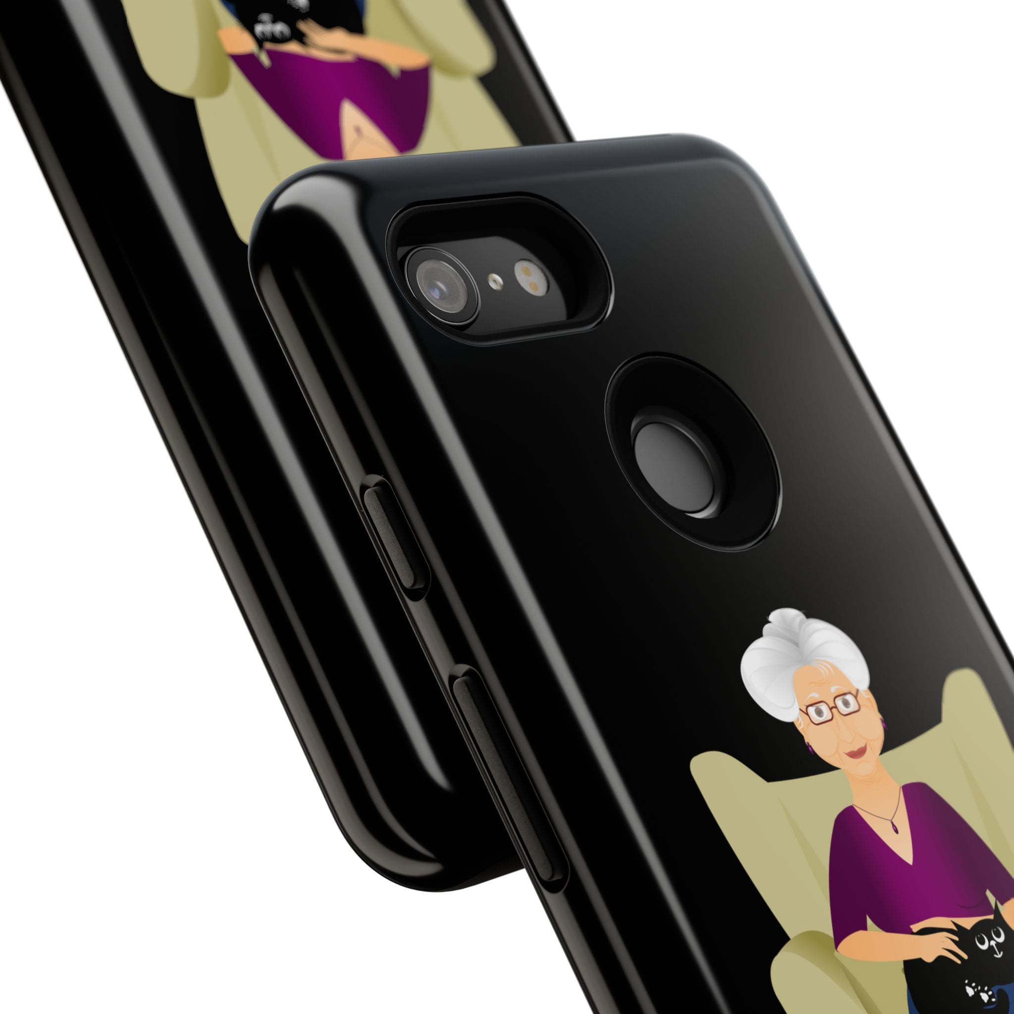 Grandma Phone Case, Tough Phone Cover for Grandparents, Durable Case for Seniors, Unique Gift for Grandmother, Personalized Tech Accessory