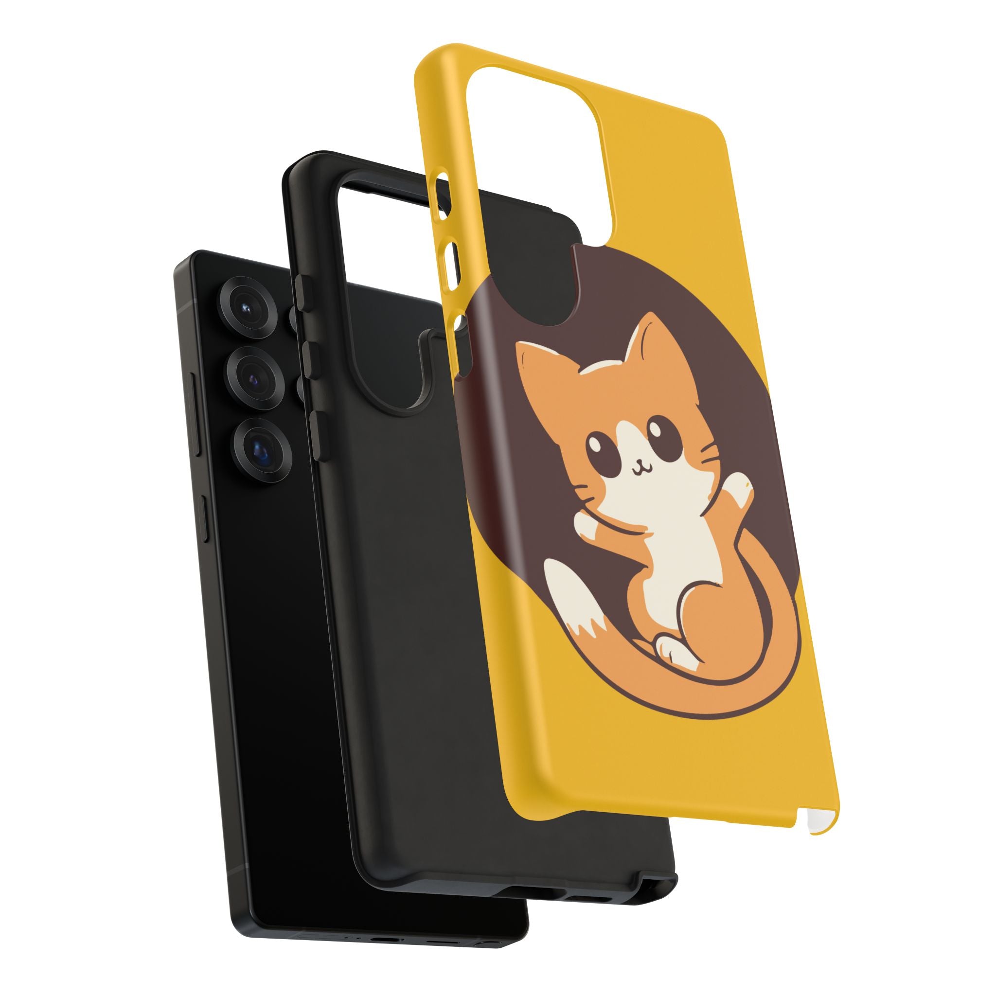 Cute Cat Phone Case | Tough Cases for Cat Lovers, Animal Design, Fun Gift, Unique Case, Durable Protection