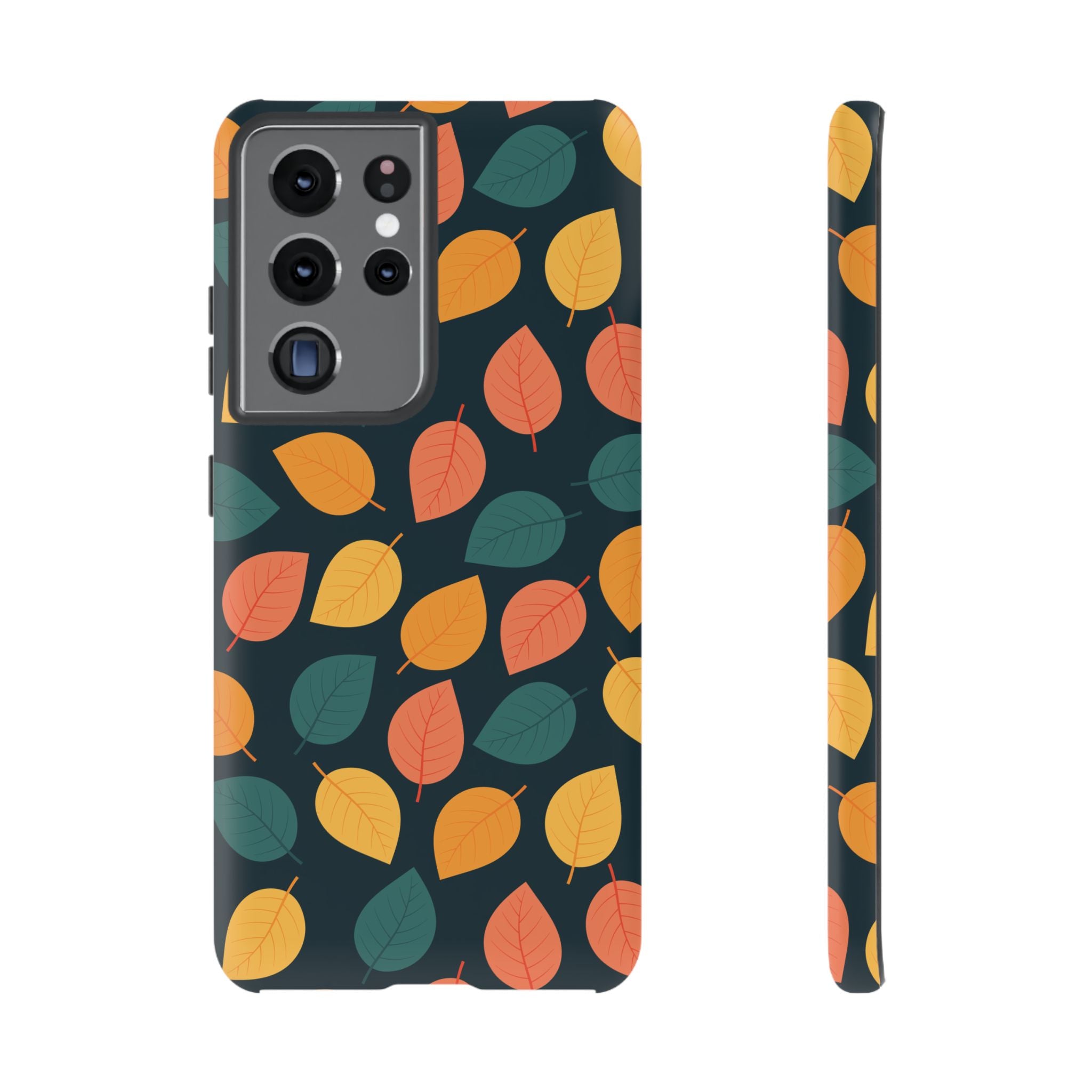 Autumn Leaves Phone Case - Protective Cell Phone Cover, Fall Aesthetic, Nature Lover Gift, Seasonal Accessories, Eco-Friendly Case