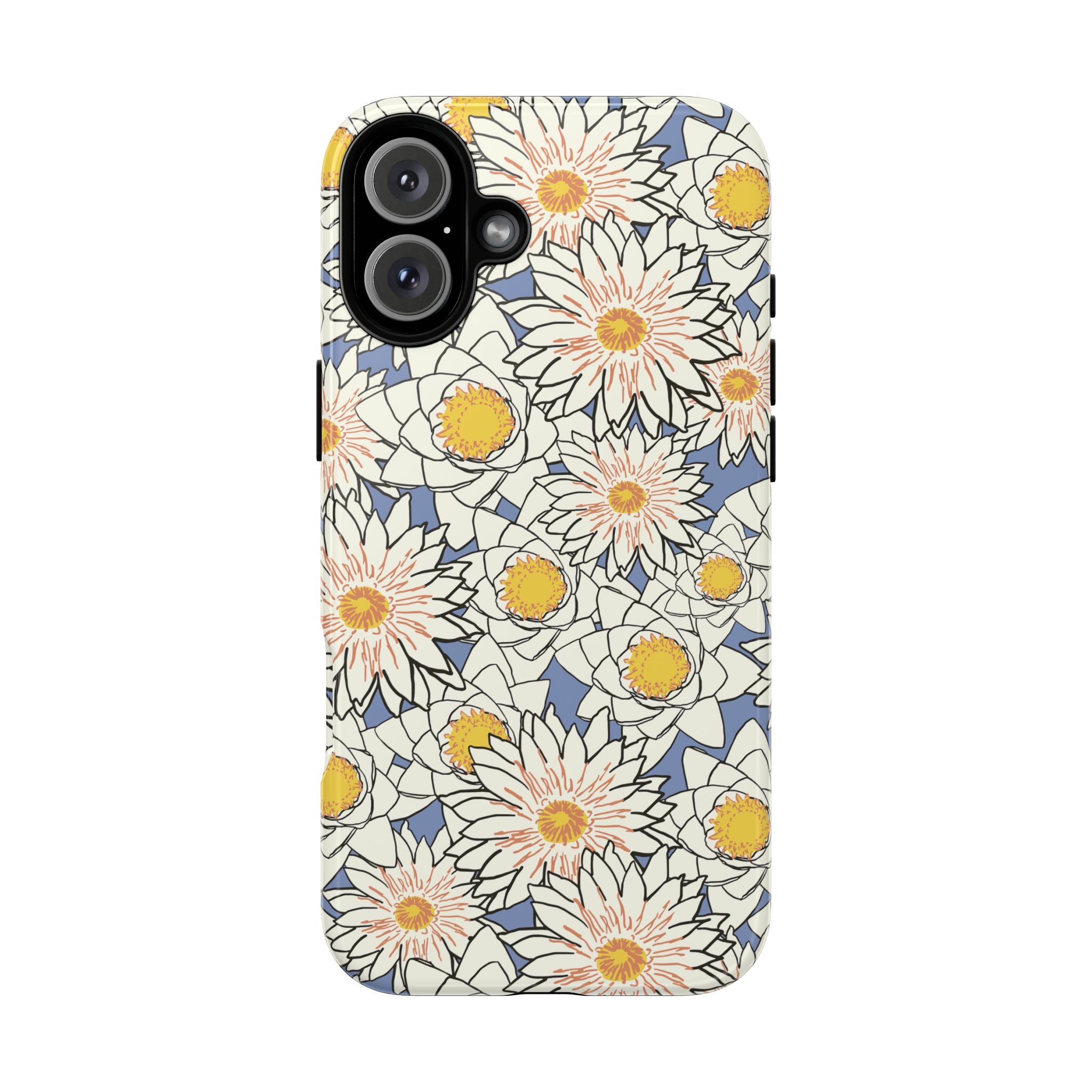 Stylish Phone Case, Floral Protective Cover, Gift for Nature Lovers, Trendy Tech Accessory, Customizable Phone Case