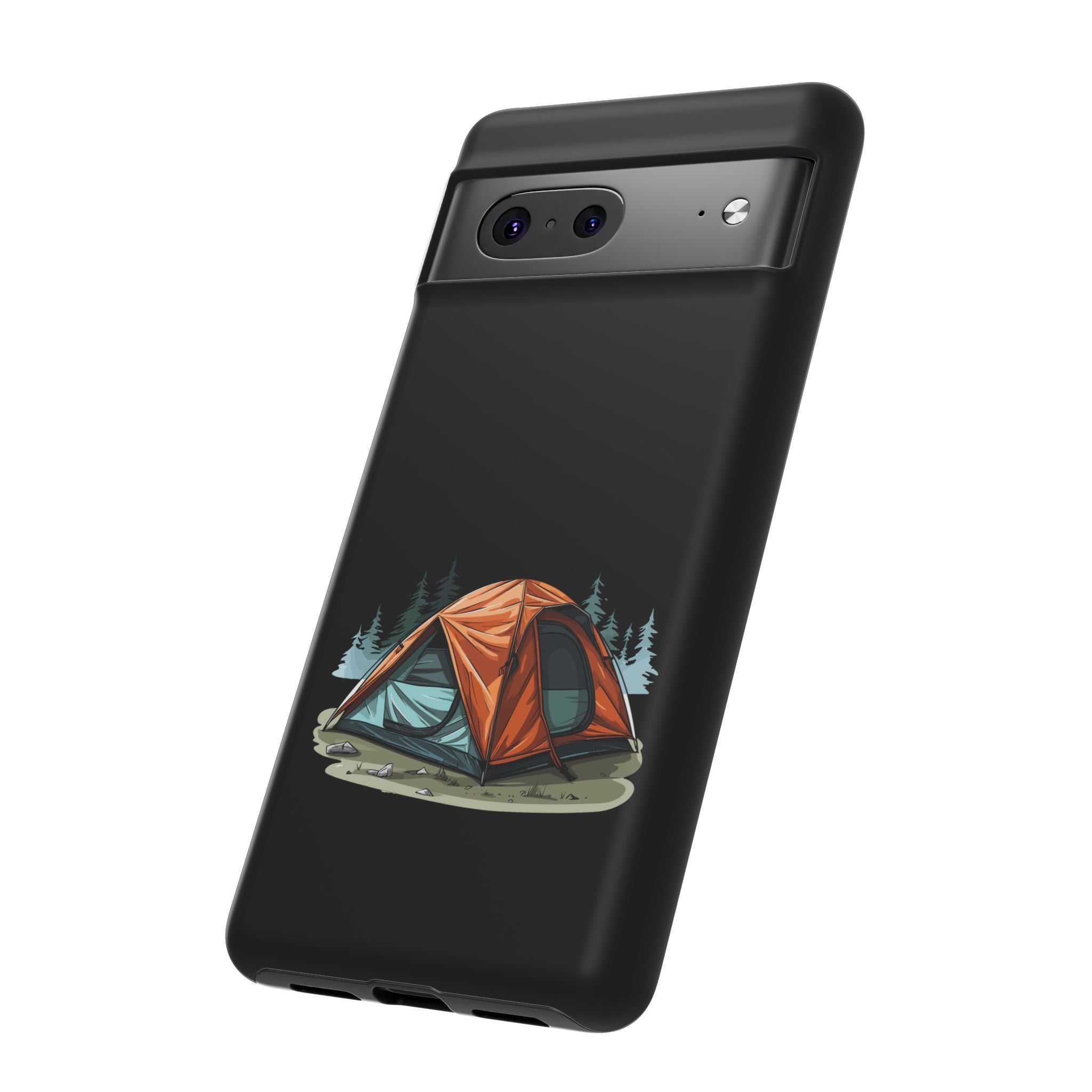 Camping Phone Case, Outdoor Adventure, Nature Lover Gift, Tough Cases, Hiking Accessory, Travel Gear, Camping Vibes