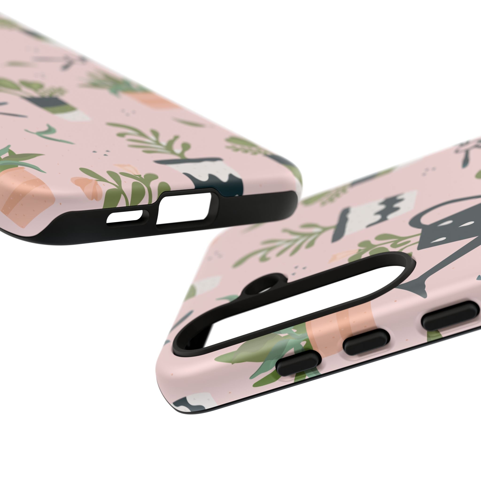 Floral Phone Case, Cute Plant Lover Case, Gift for Gardeners, Phone Cover, Green Thumb Accessories, Mother's Day Gift