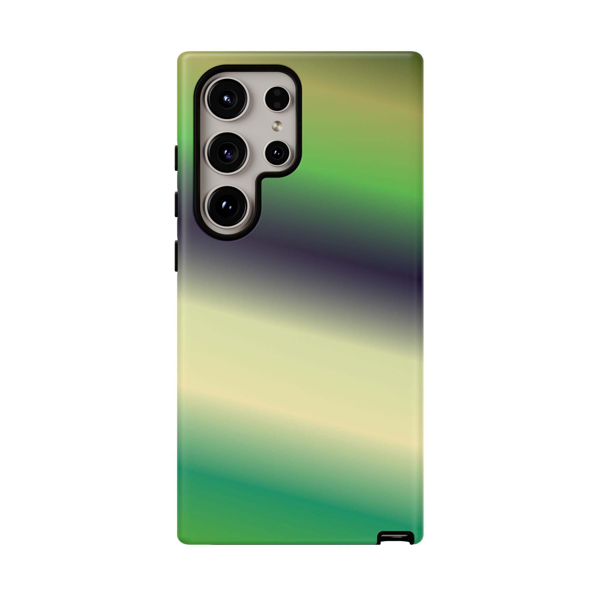 Gradient Phone Case - Tough Cases, Unique Cell Phone Cover, Stylish Tech Accessories, Green and Black Gradient, Perfect Gift