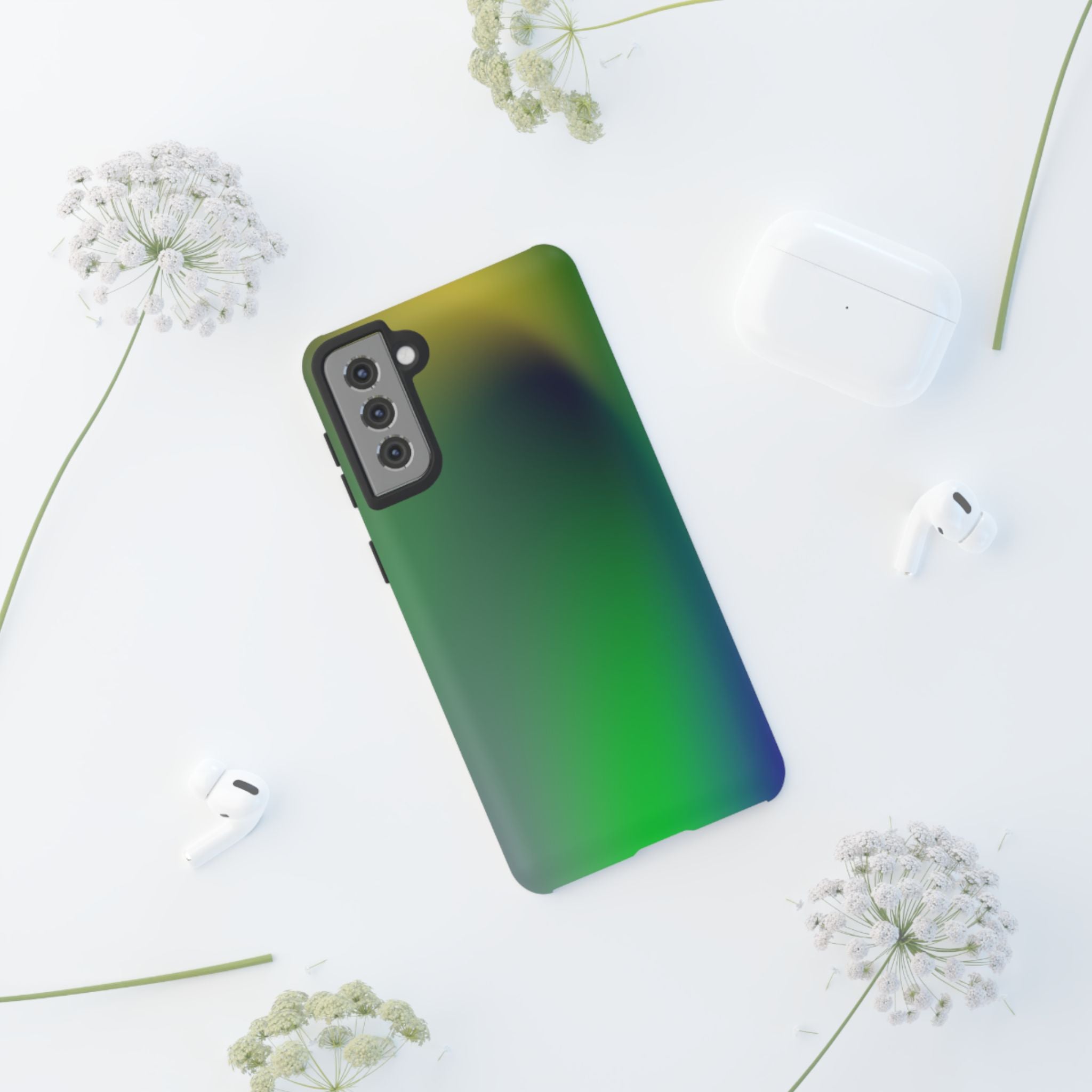 Gradient Phone Case - Tough Cases, Stylish Phone Cover, Gift for Tech Lovers, Unique Accessories, Modern Design