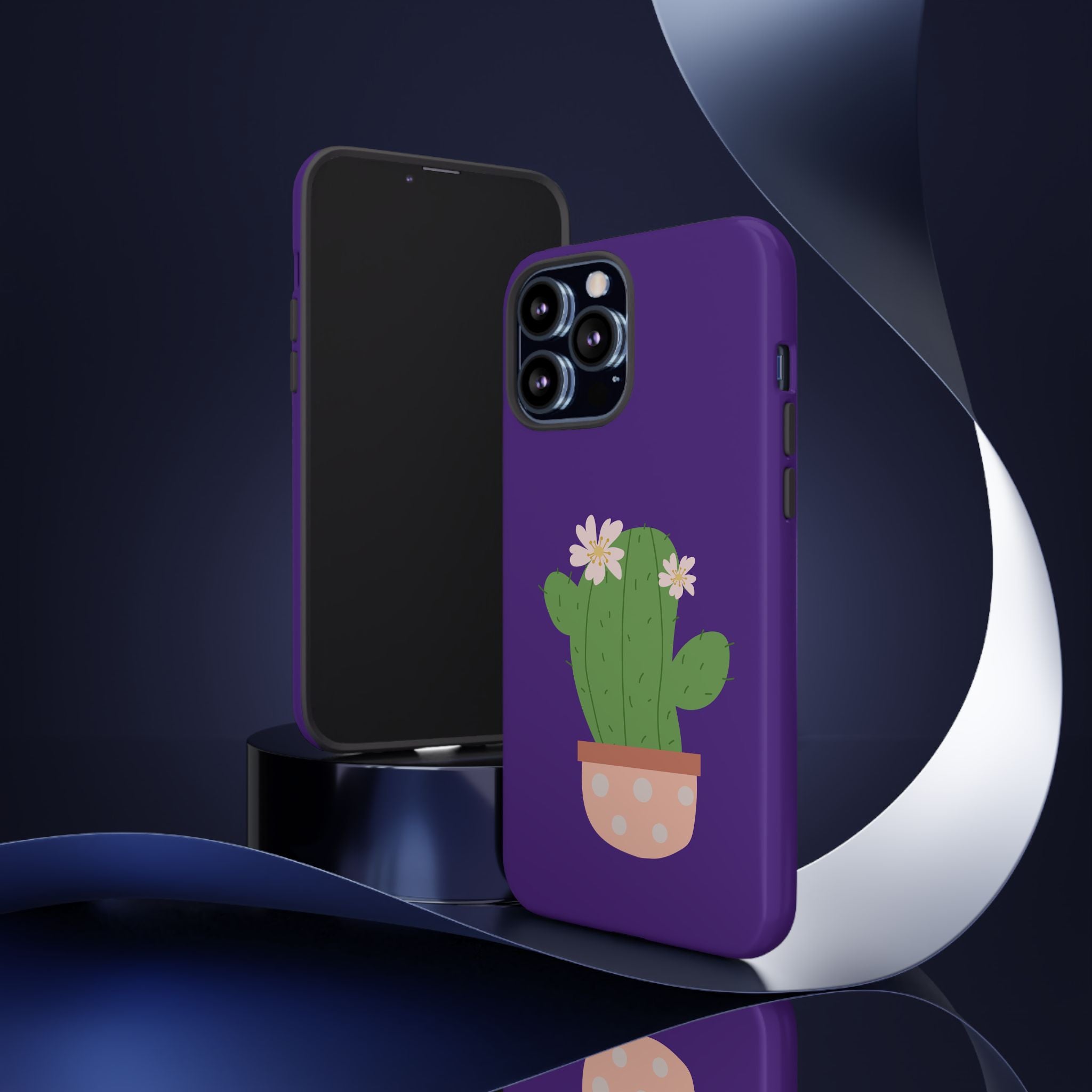 Cactus Phone Case, Tough Cases, Cute Floral, Trending Design, Unique Gift, Phone Accessories, Summer Vibe, Nature Lover