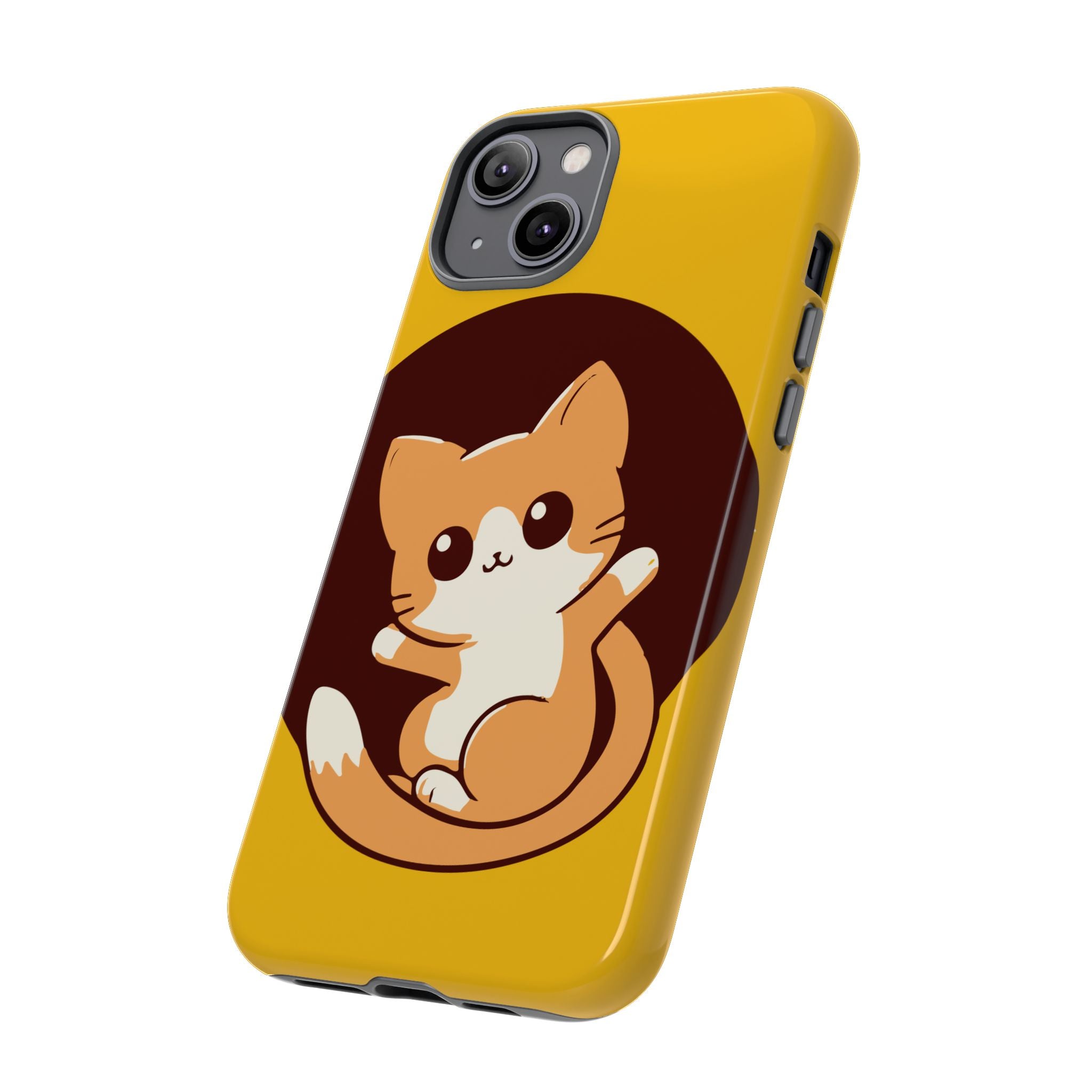 Cute Cat Phone Case | Tough Cases for Cat Lovers, Animal Design, Fun Gift, Unique Case, Durable Protection
