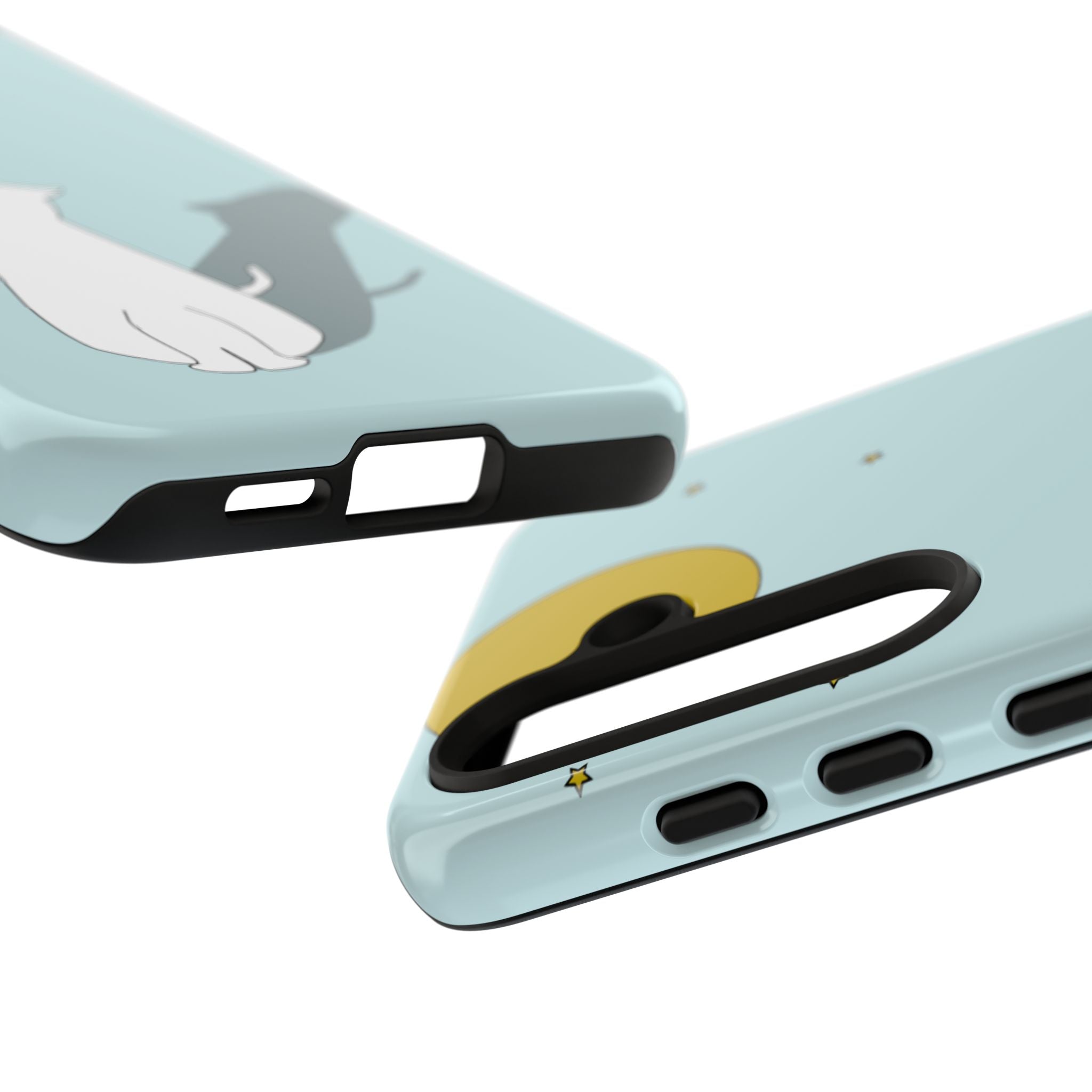 Cute Cat Phone Case, Tough Phone Cover, Pet Lover Gift, Unique Case, Animal Decor, Birthday Gift