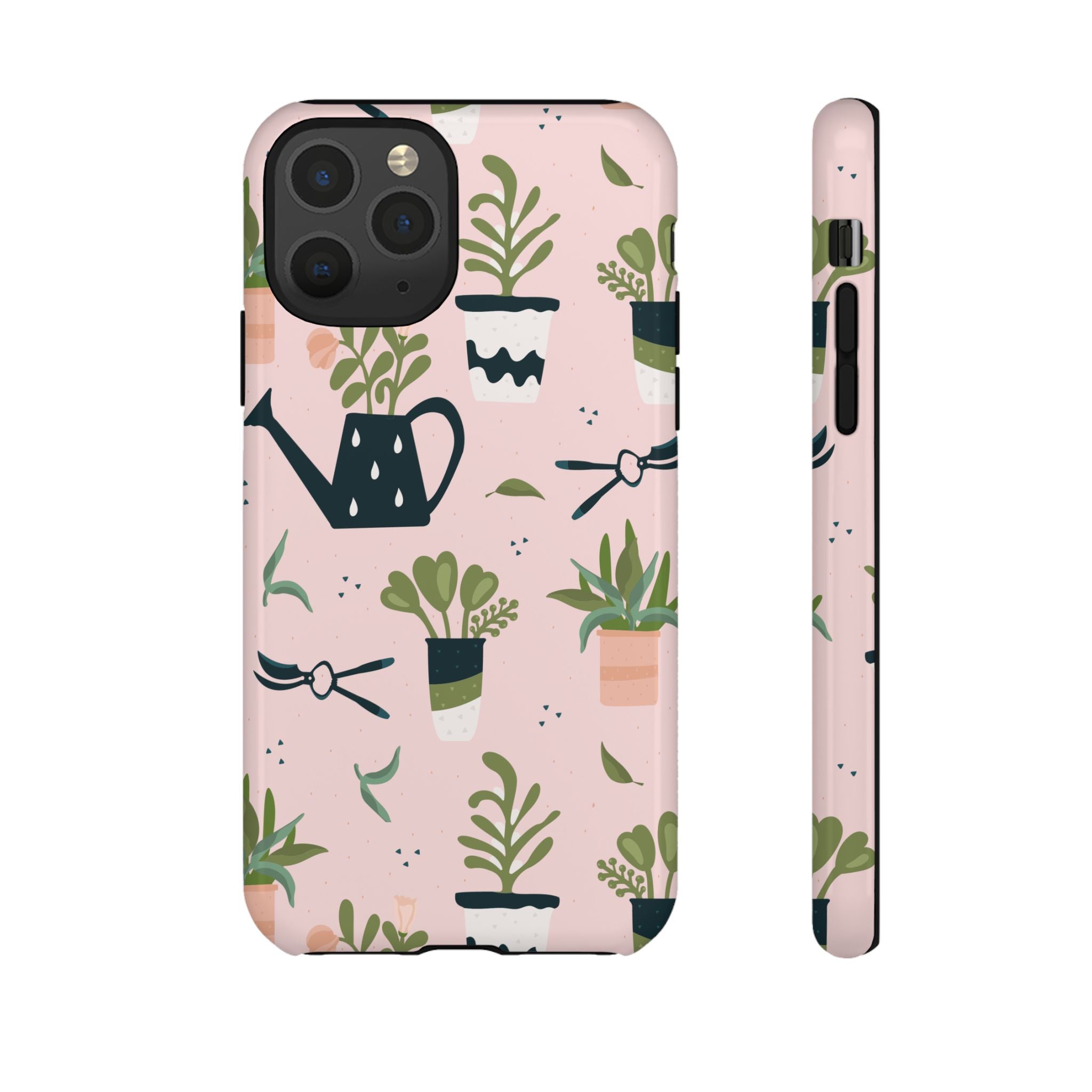 Floral Phone Case, Cute Plant Lover Case, Gift for Gardeners, Phone Cover, Green Thumb Accessories, Mother's Day Gift