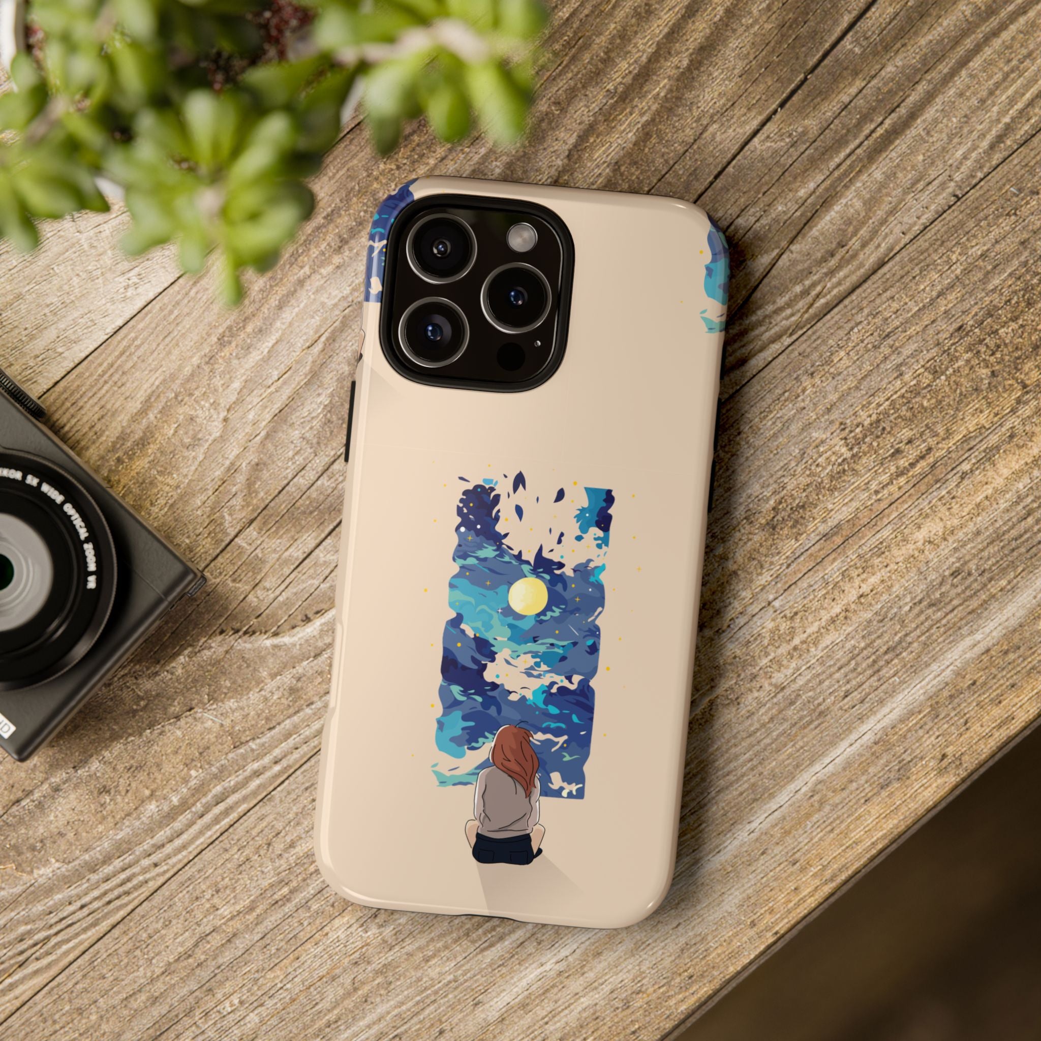 Artistic Phone Case – Expressive Protective Cover, Unique Gift for Her, Birthday Present, Eco-Friendly Mobile Accessory, Smartphone Case