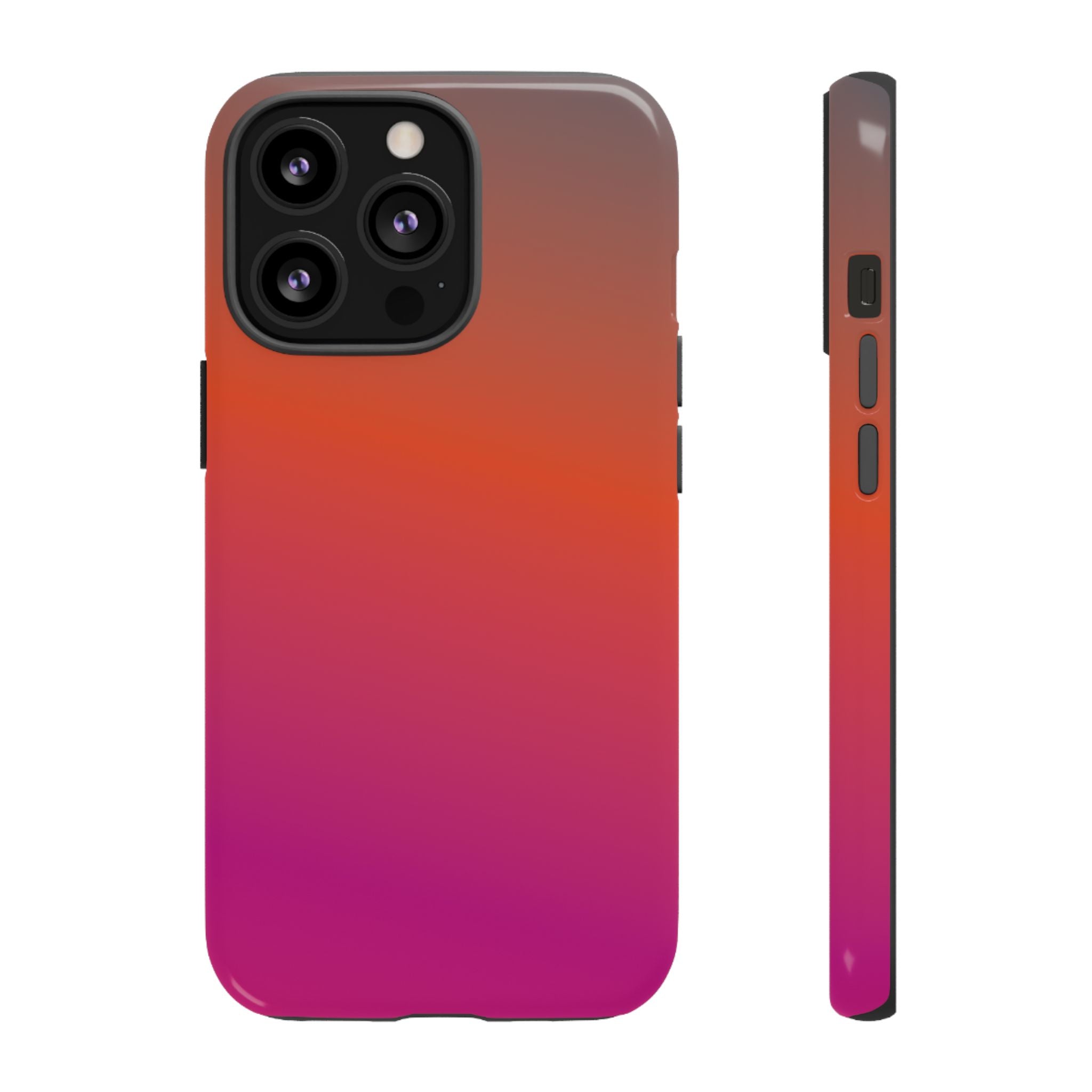 Gradient Phone Case, Custom Tough Case, Durable Phone Accessory, Vibrant Design, Gift for Tech Lovers, Birthday and Holiday Present