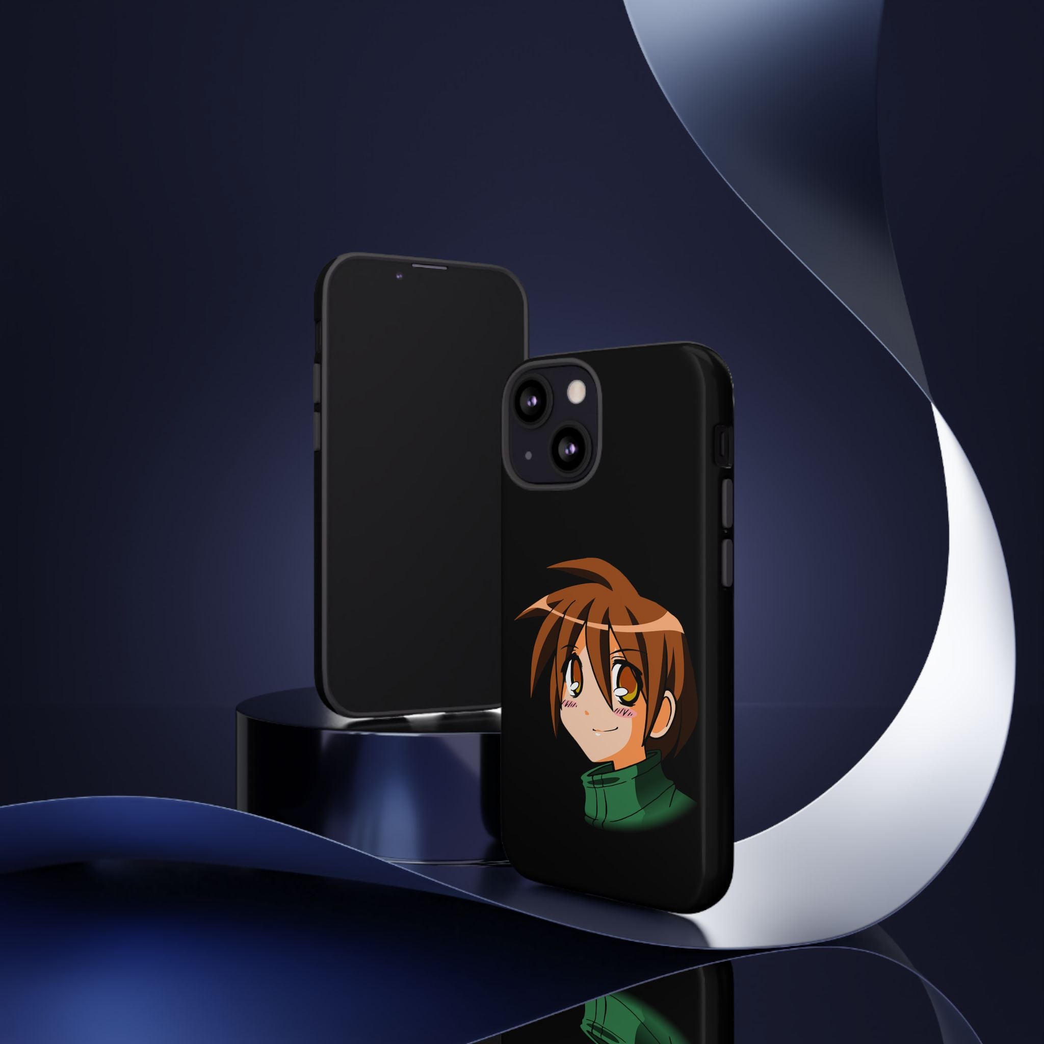Anime Character Phone Case, Cute Phone Cover, Tough Cases for Teens, Customizable Gift, Geeky Accessories