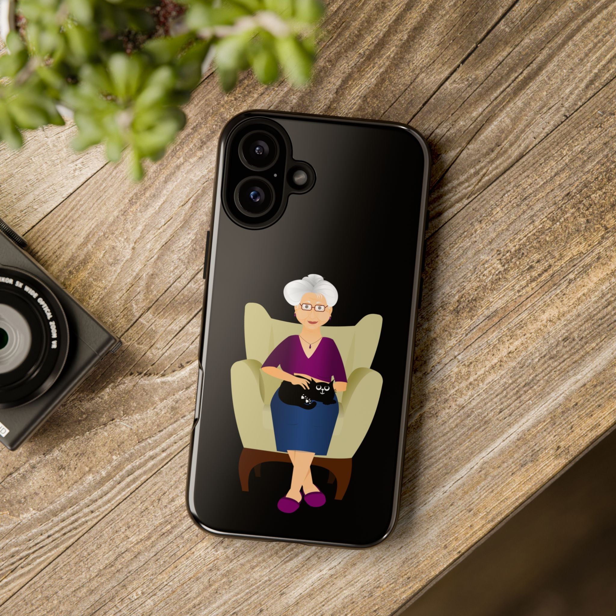 Grandma Phone Case, Tough Phone Cover for Grandparents, Durable Case for Seniors, Unique Gift for Grandmother, Personalized Tech Accessory