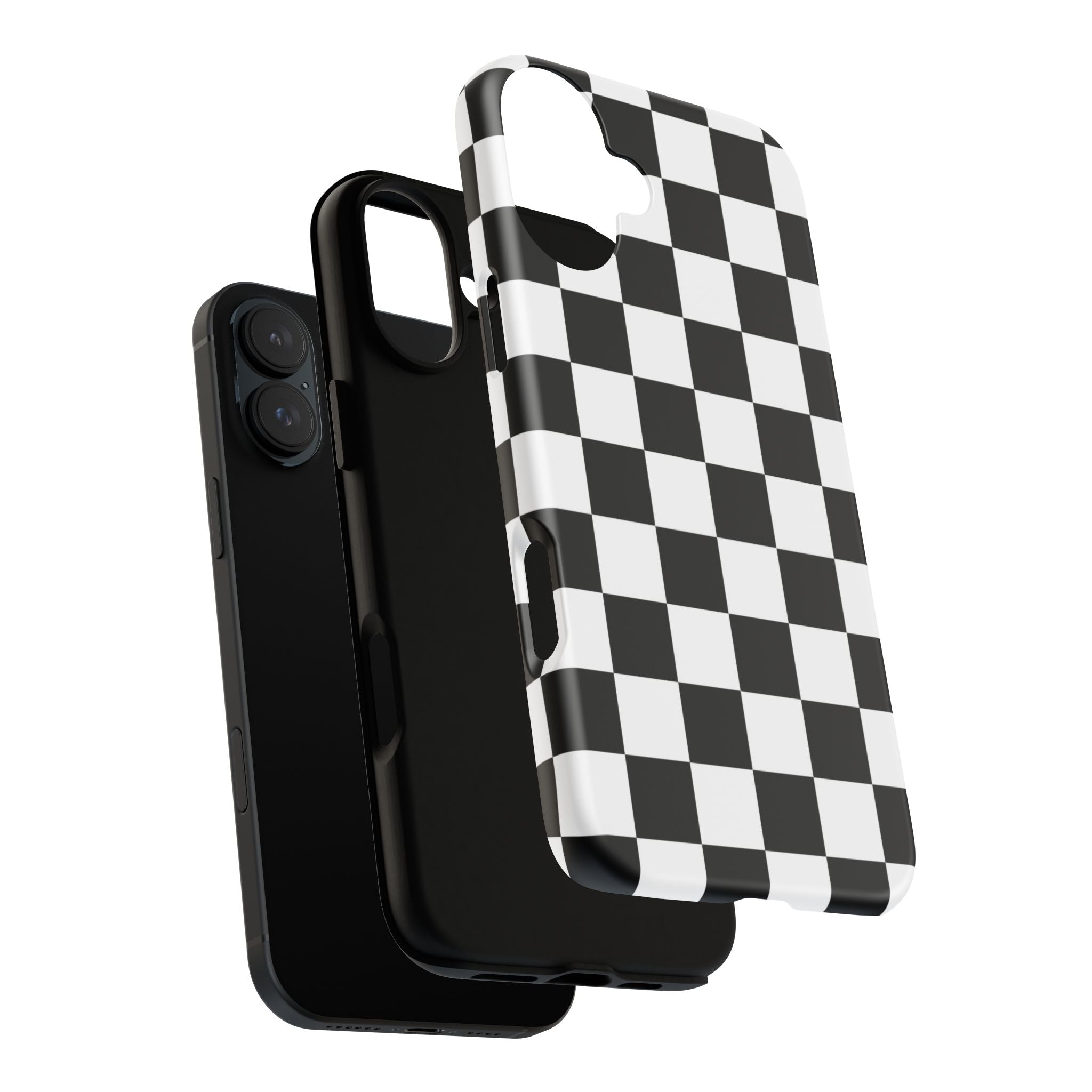 Stylish Checkered Phone Case | Trendy Protective Cover for iPhone, Gift for Teens, Fashion Accessory, Unique Design for All Occasions
