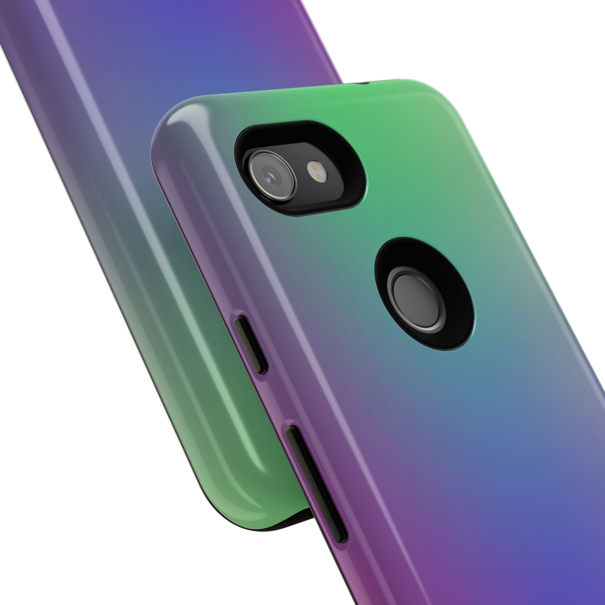 Gradient Phone Case, Durable Phone Protector, Trendy Cell Phone Accessory, Gift for Tech Lovers, Stylish Mobile Case