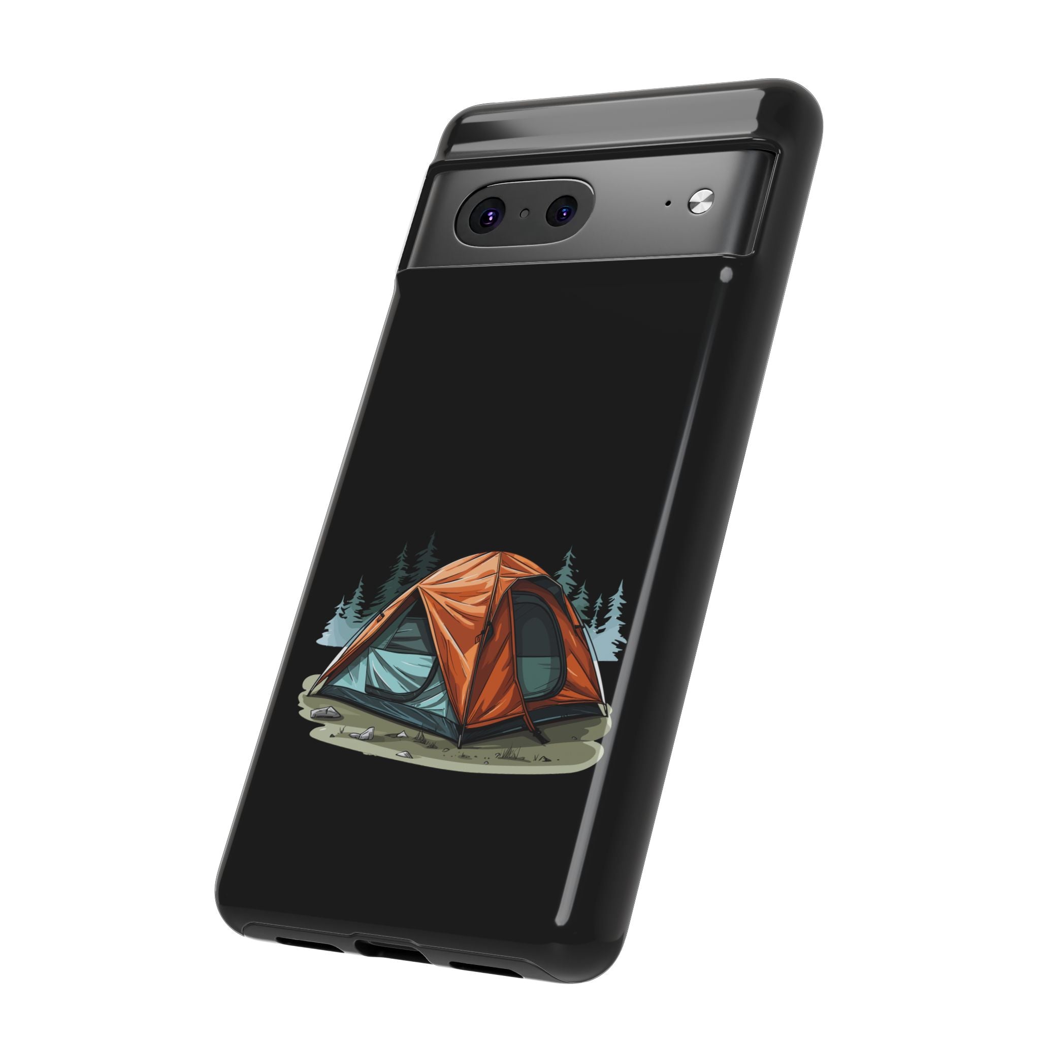 Camping Phone Case, Outdoor Adventure, Nature Lover Gift, Tough Cases, Hiking Accessory, Travel Gear, Camping Vibes