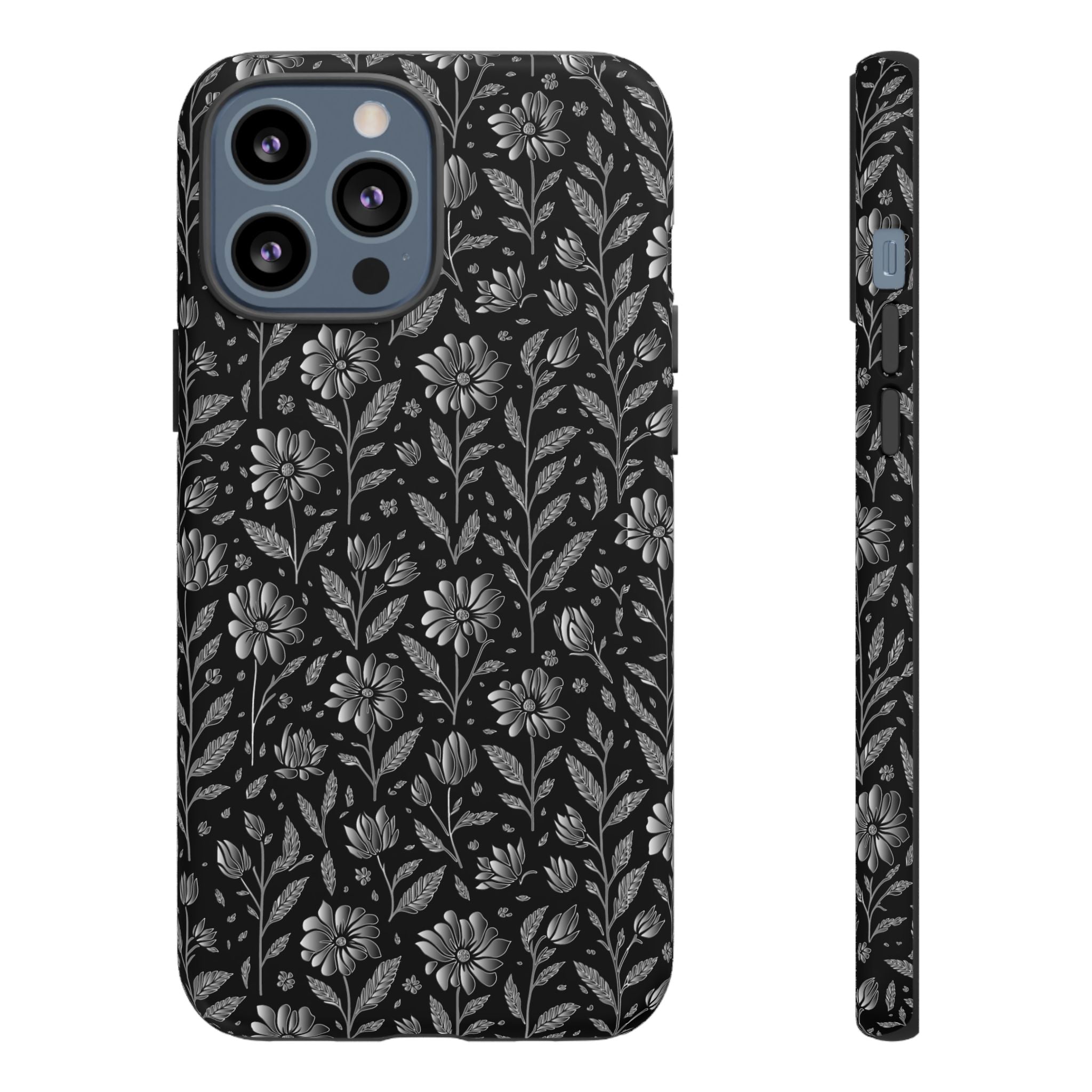 Stylish Floral Phone Case, Tough Floral Case, Botanical Phone Cover, Durable Floral Phone Protector, Gift for Her