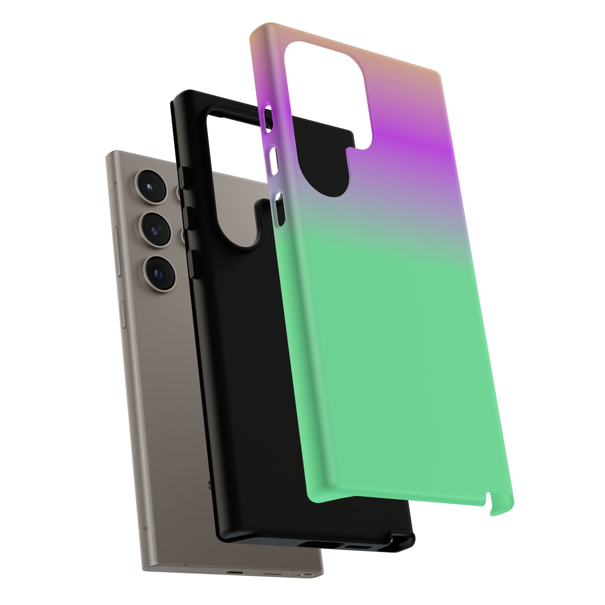 Vibrant Phone Case, Stylish Tech Accessory, Fun Gift Idea, Unique Mobile Cover, Trendy Gradient Design