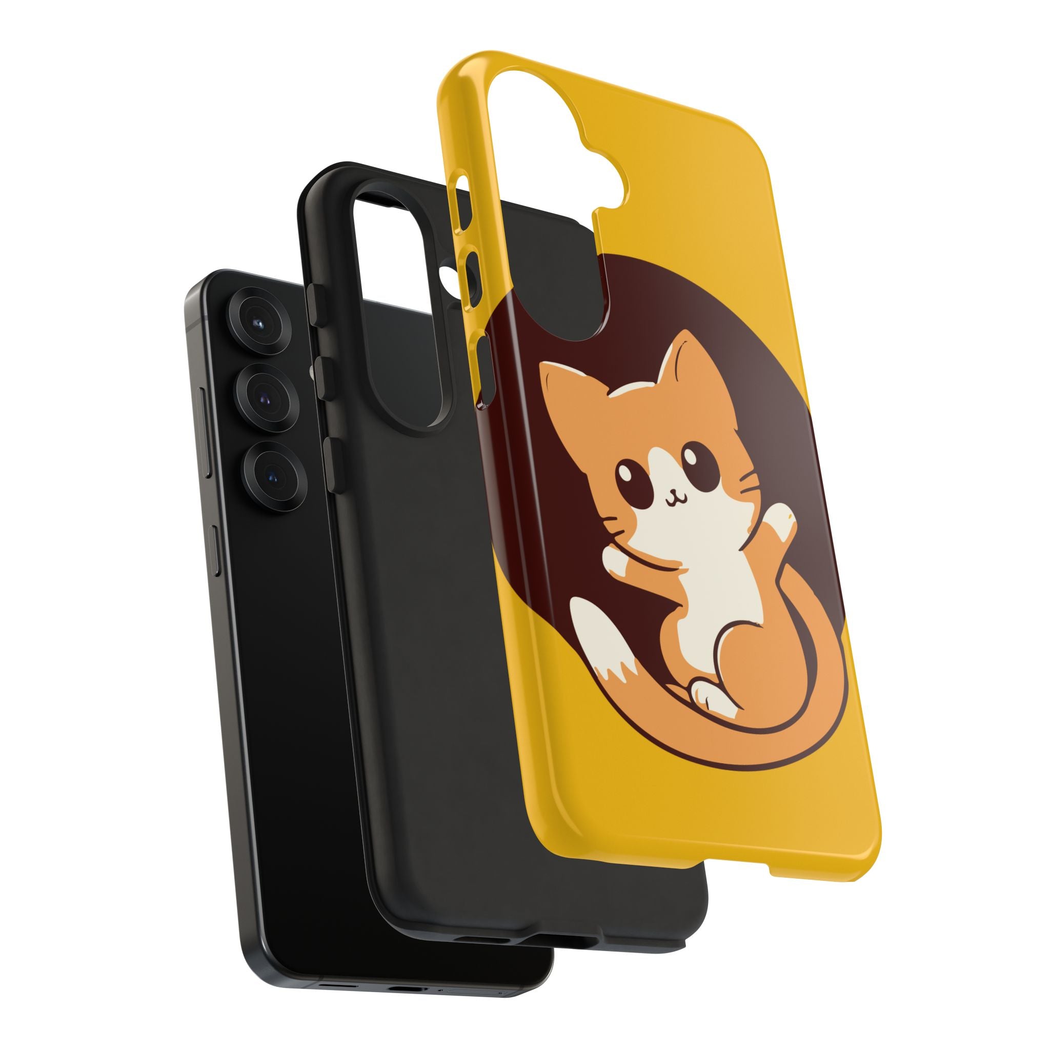 Cute Cat Phone Case | Tough Cases for Cat Lovers, Animal Design, Fun Gift, Unique Case, Durable Protection