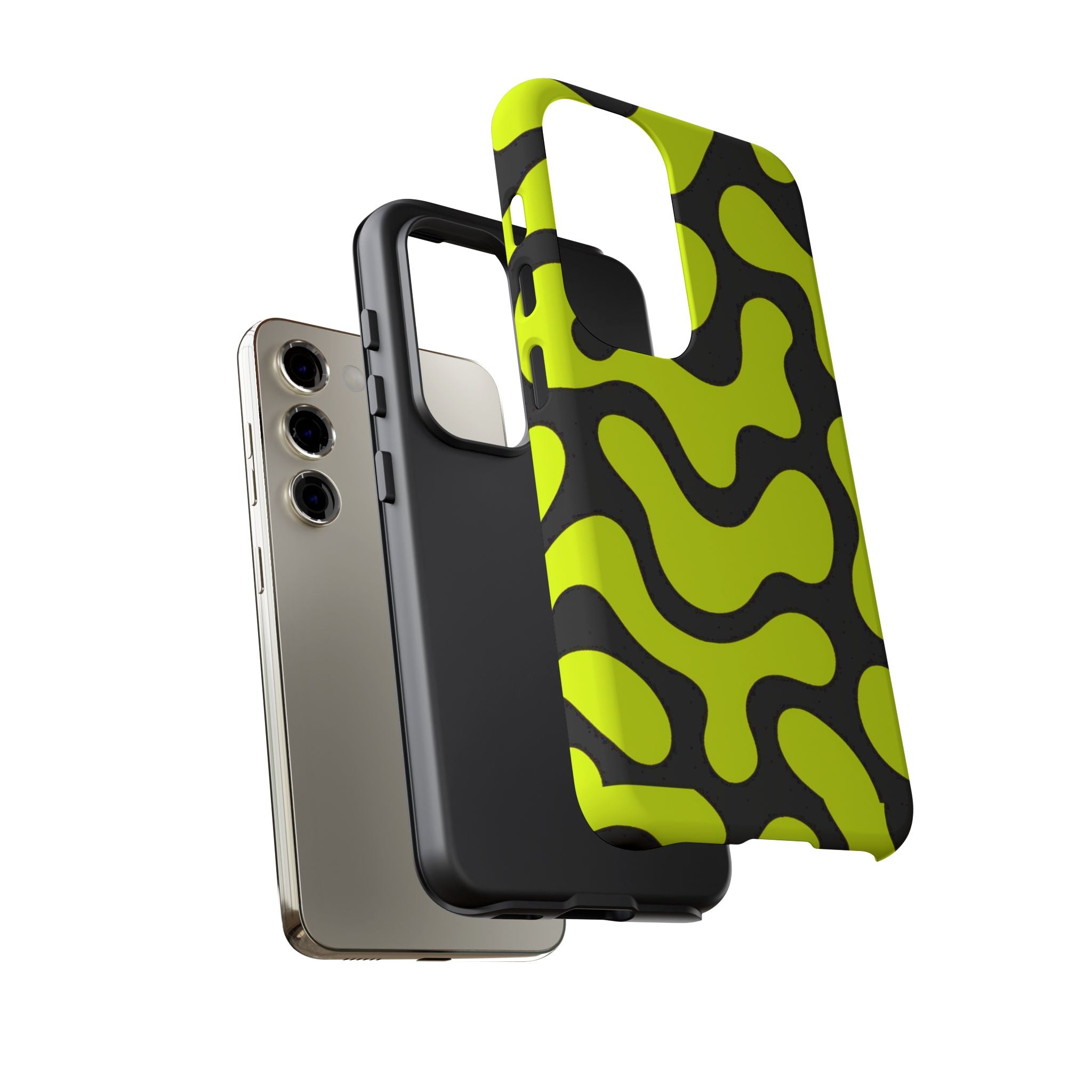 Bold Pattern Phone Case, Stylish Protective Cover, Unique Gift for Tech Lovers, Trendy Mobile Accessory, Rejuvenate Your Style